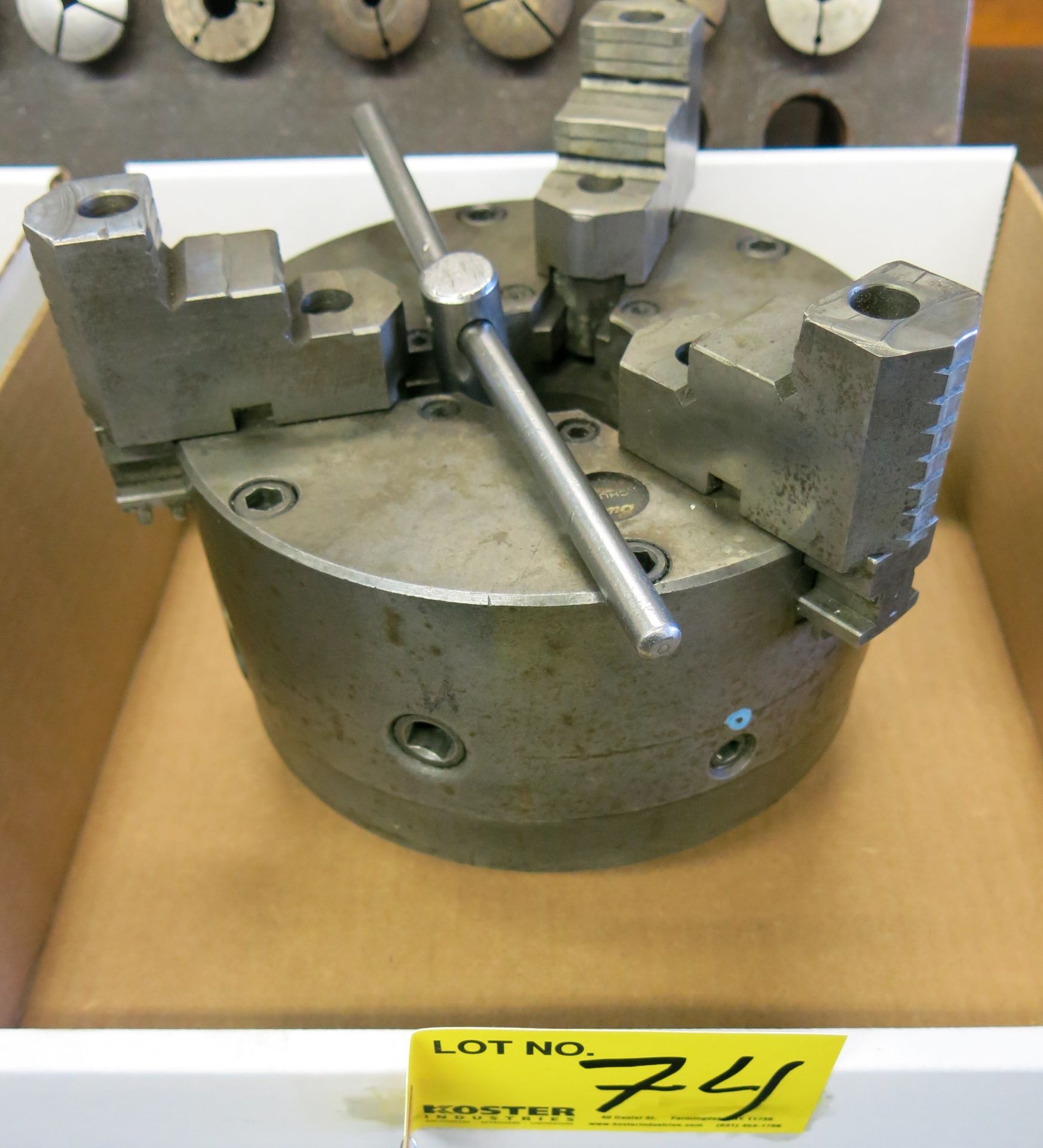 (1) BUCK 7-1/2" 3-JAW CHUCK - Image 2 of 2