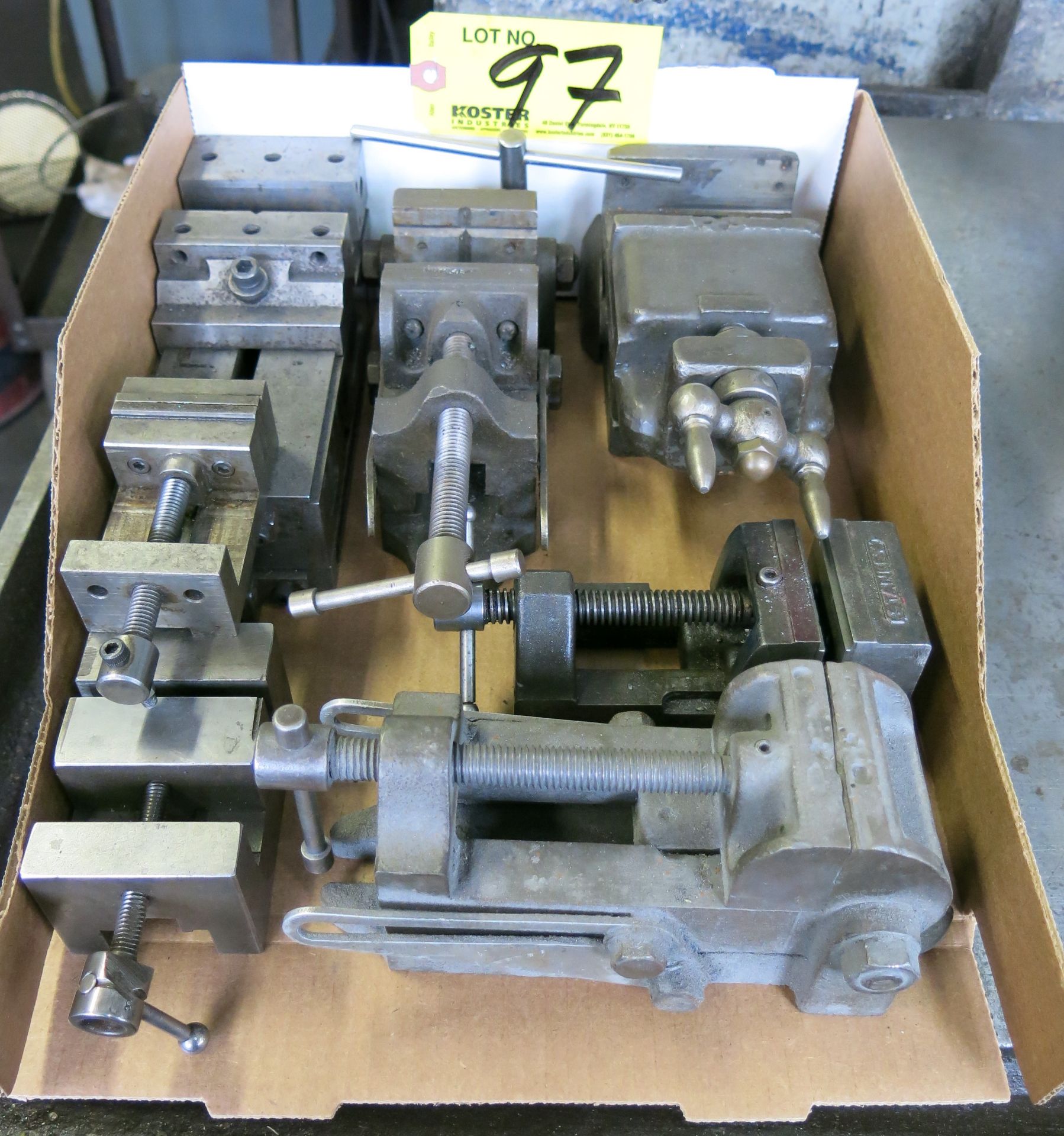 (1) LARGE LOT OF PRECISION MACHINIST VISES