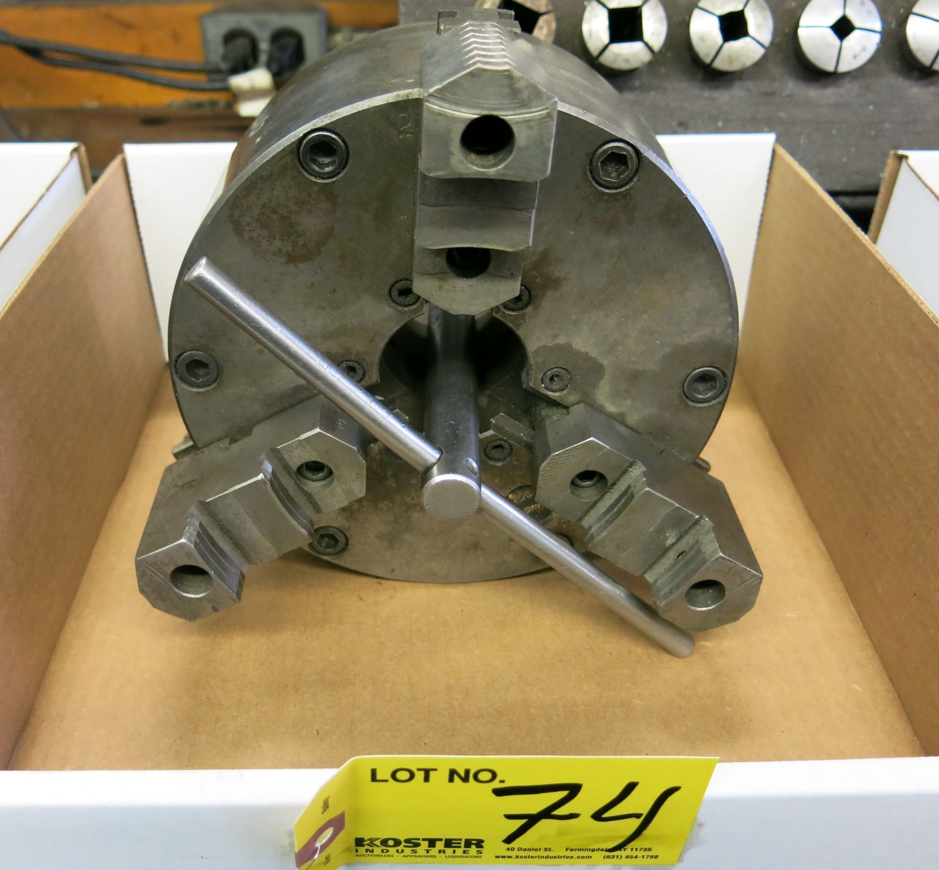 (1) BUCK 7-1/2" 3-JAW CHUCK