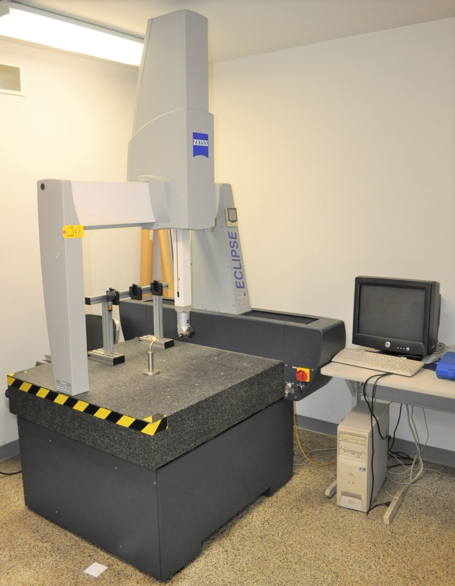 ZEISS ECLIPSE MDL. S4S;EC.2828 DCC, TS, C99/II COORDINATING MEASURING MACHINE C/PC, 3-AXIS, JOY