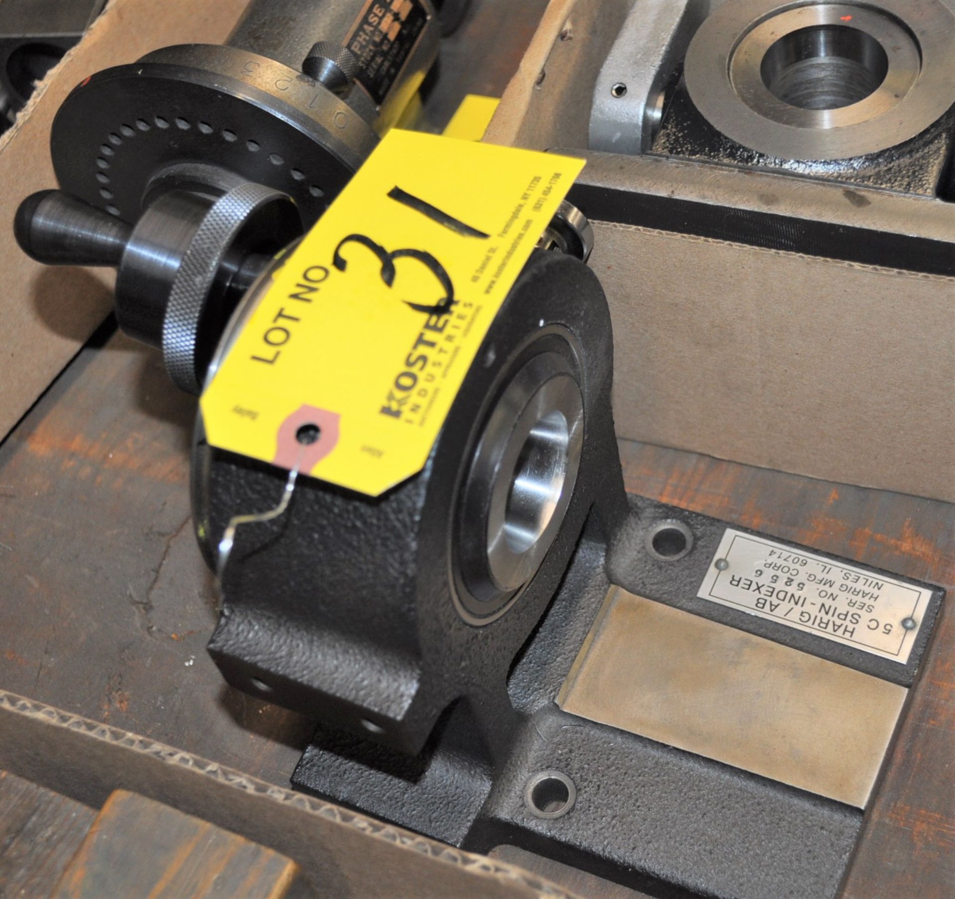 HARIG AB 5-C SPIN INDEXER