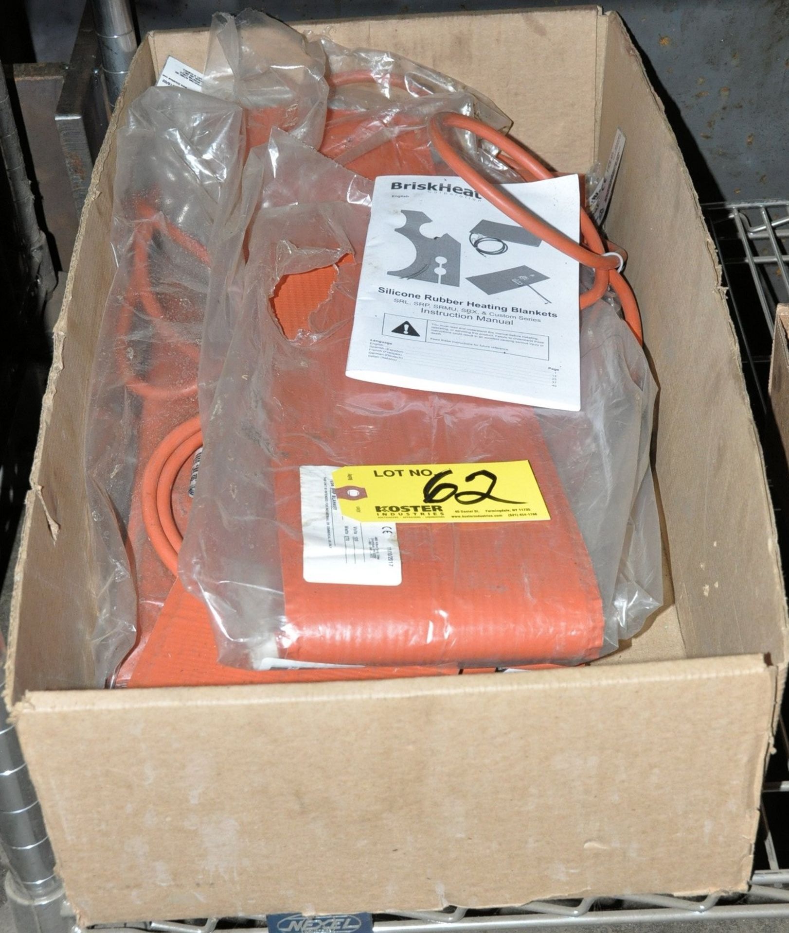 SILICON RUBBER HEATING BLANKET IN (1) BOX