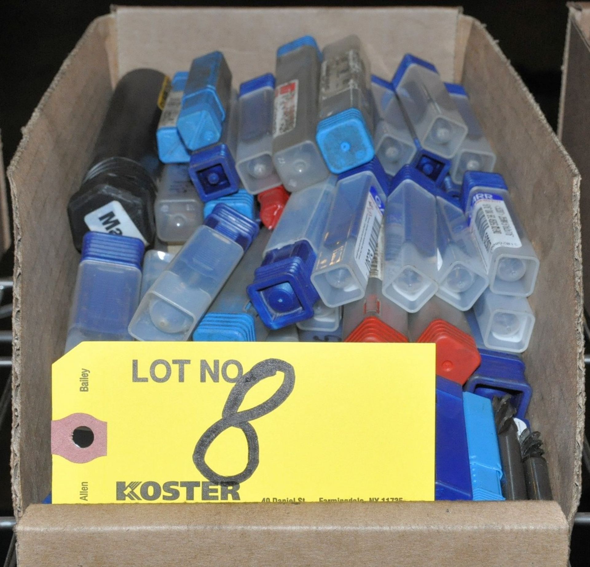 ASSORTED PACKAGED CARBIDE CUTTERS IN (1) BOX