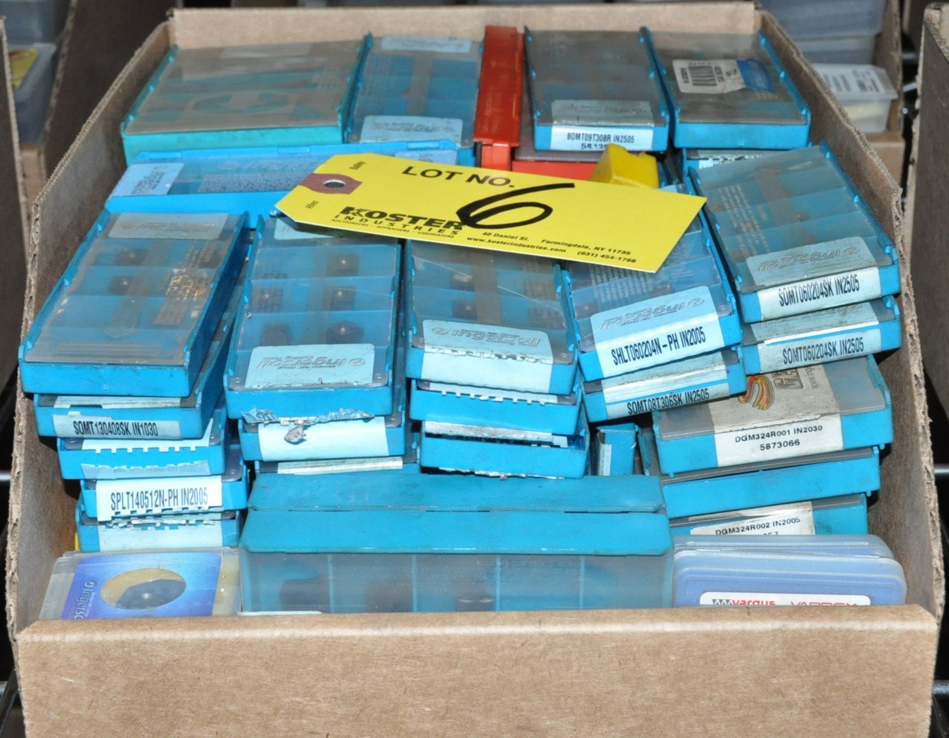 PACKAGED CARBIDE INSERTS IN (1) BOX