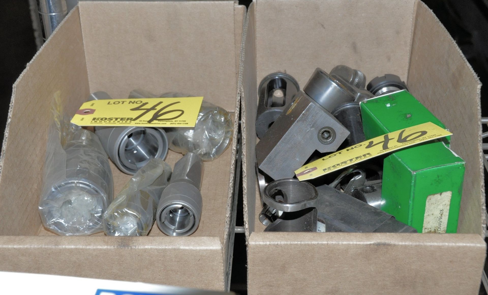 ASSORTED TOOLING IN (2) BOXES