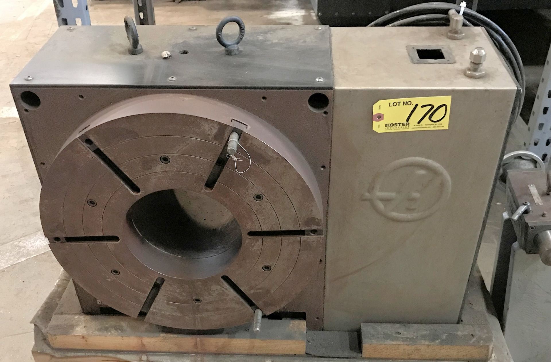 HAAS HRT 450 4TH AXIS ROTARY TABLE, 17.7" PLATTER DIAMETER, 850 LBS WEIGHT CAPACITY, 11.5" CENTER
