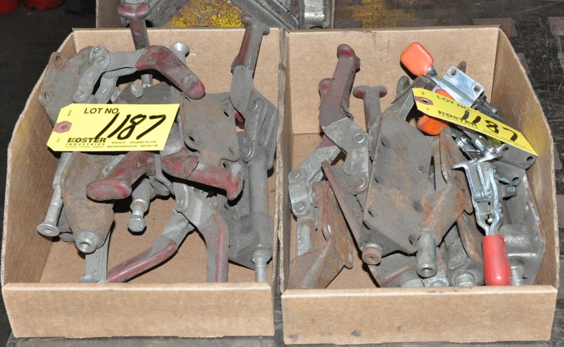 DESTACO FIXTURE CLAMPS IN (2) BOXES