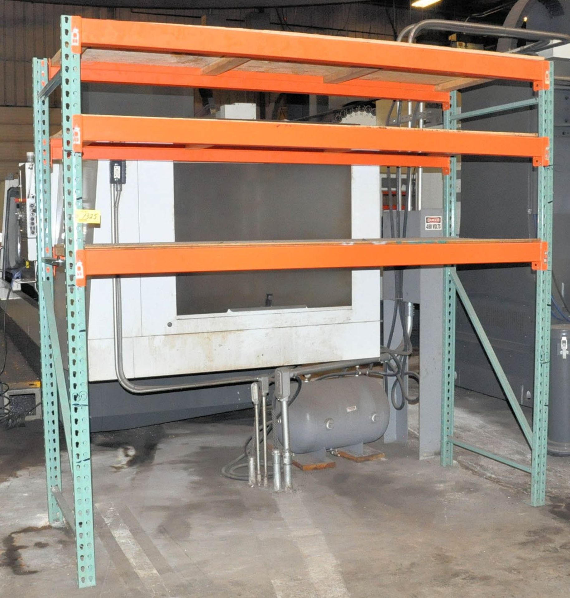 SECTION 96" X 36" X 96"H PALLET RACK