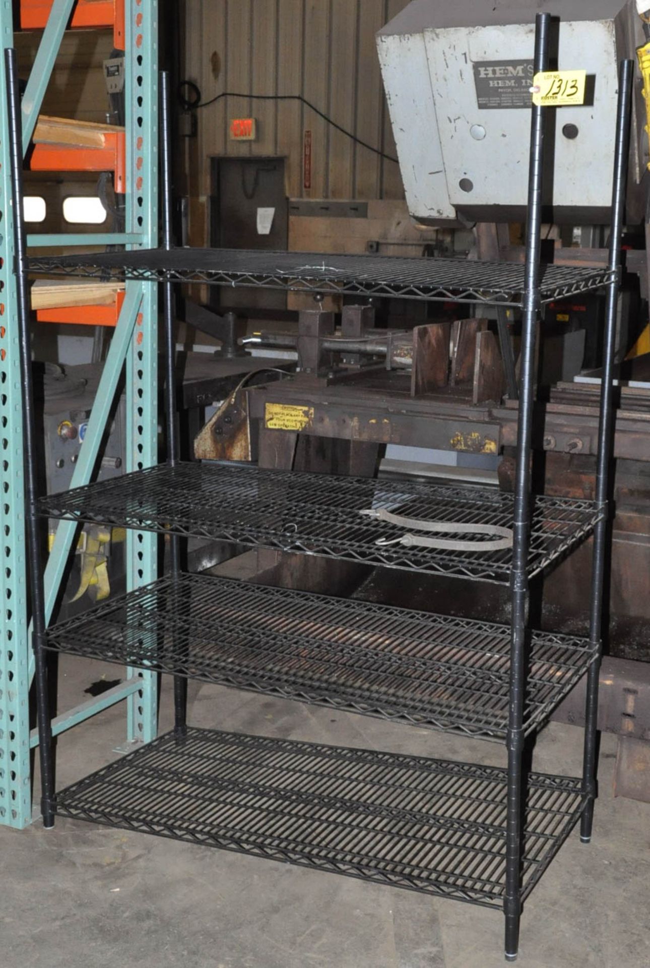 (7) SECTIONS WIRE SHELVING - Bild 3 aus 3