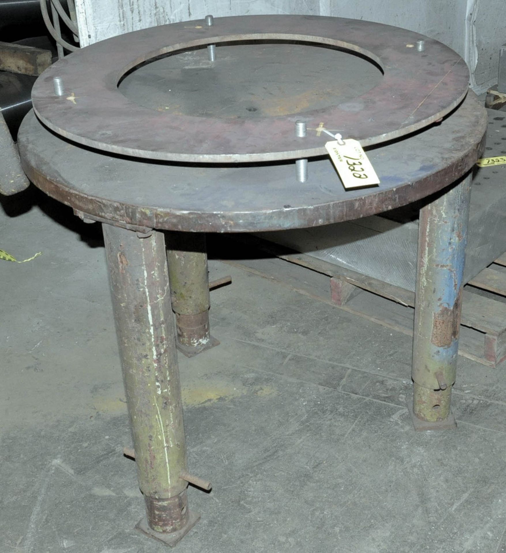 36" DIAMETER STEEL WELDING STAND