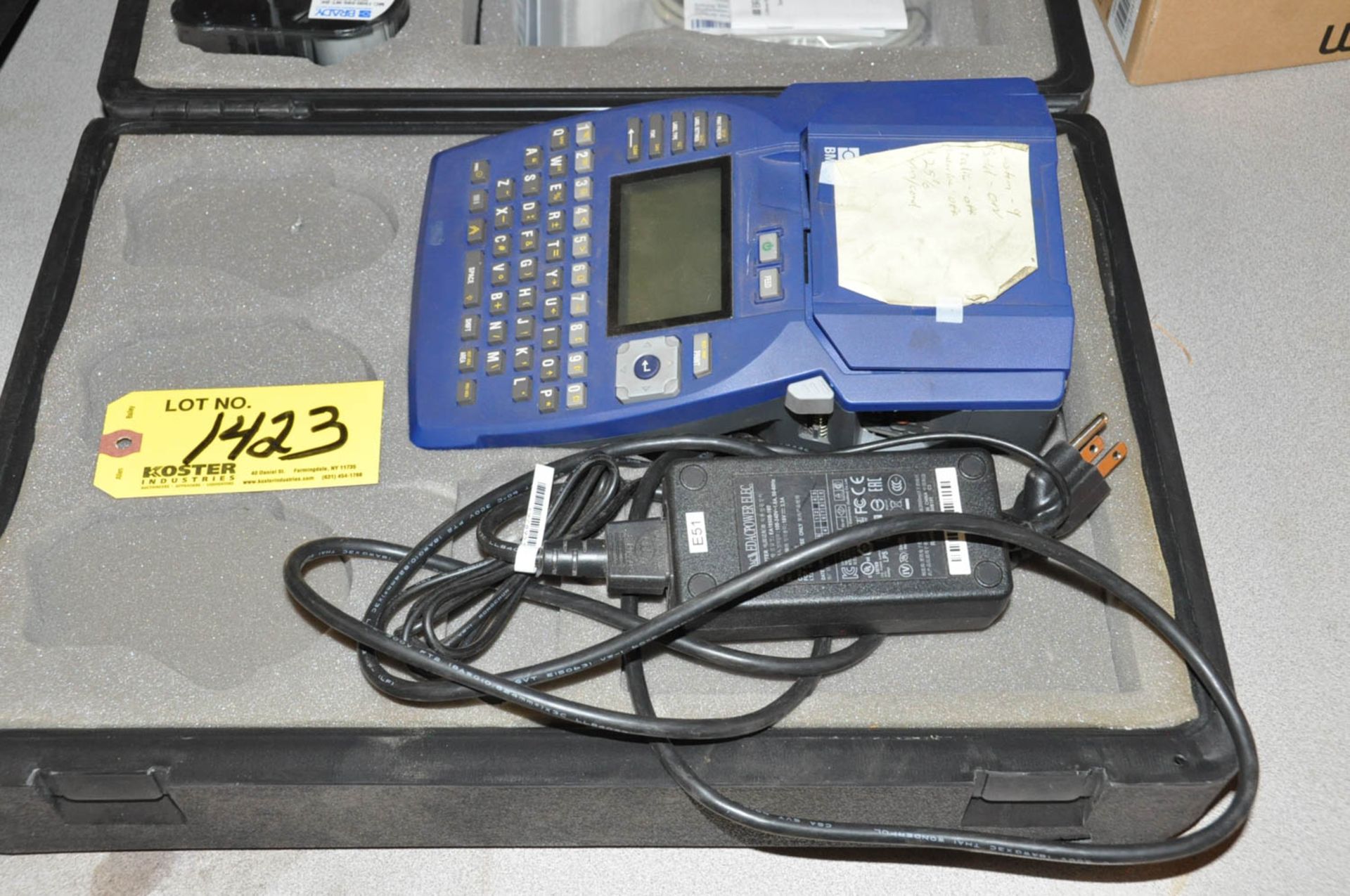 BRADY BMP 51 LABEL PRINTER SET