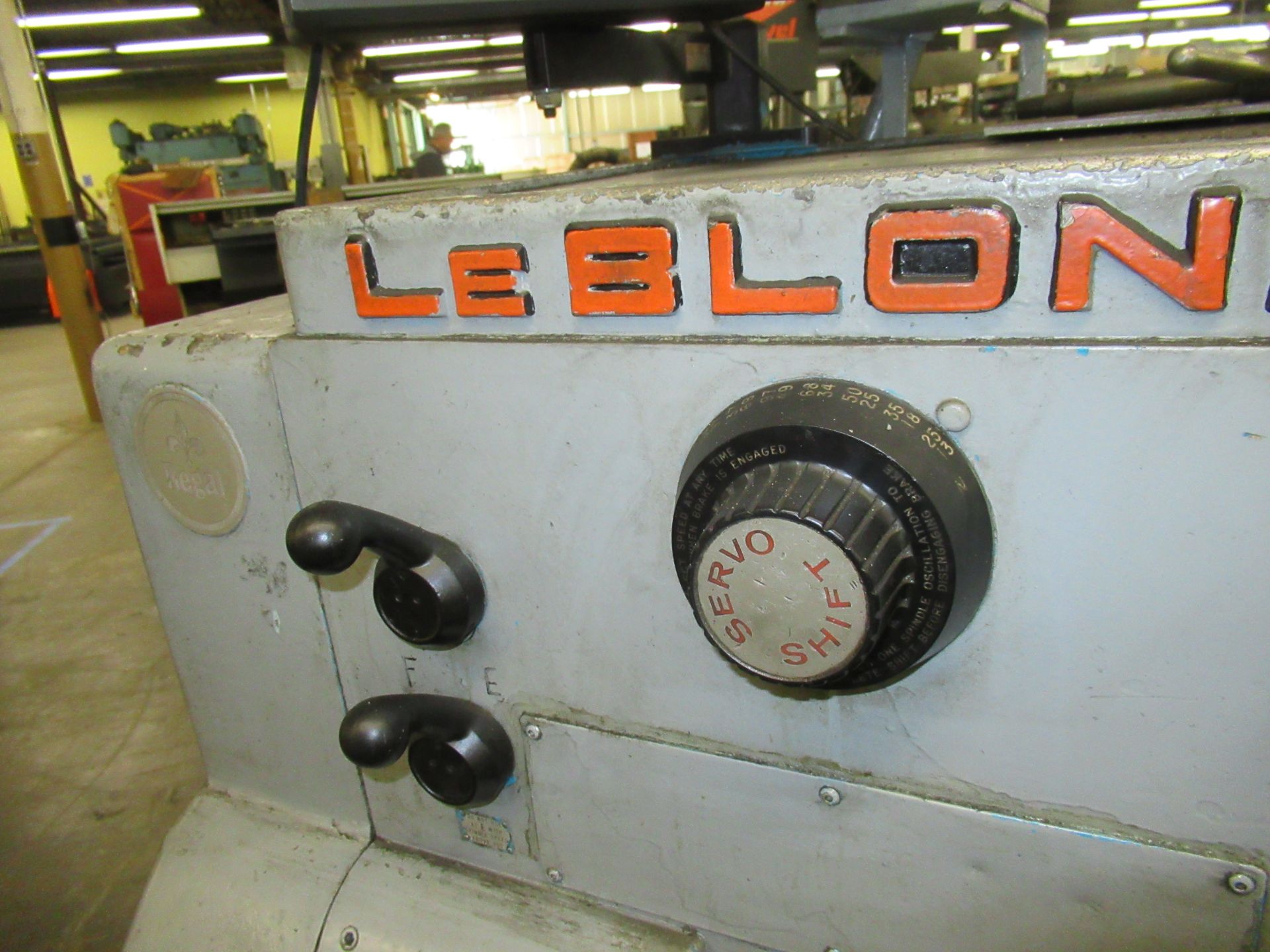 19"/35" X 60"/85" (APPROXIMATELY) LEBLOND REGAL SLIDING GAP BED LATHE, WITH NEWALL DP-7 DIGITAL - Image 6 of 11