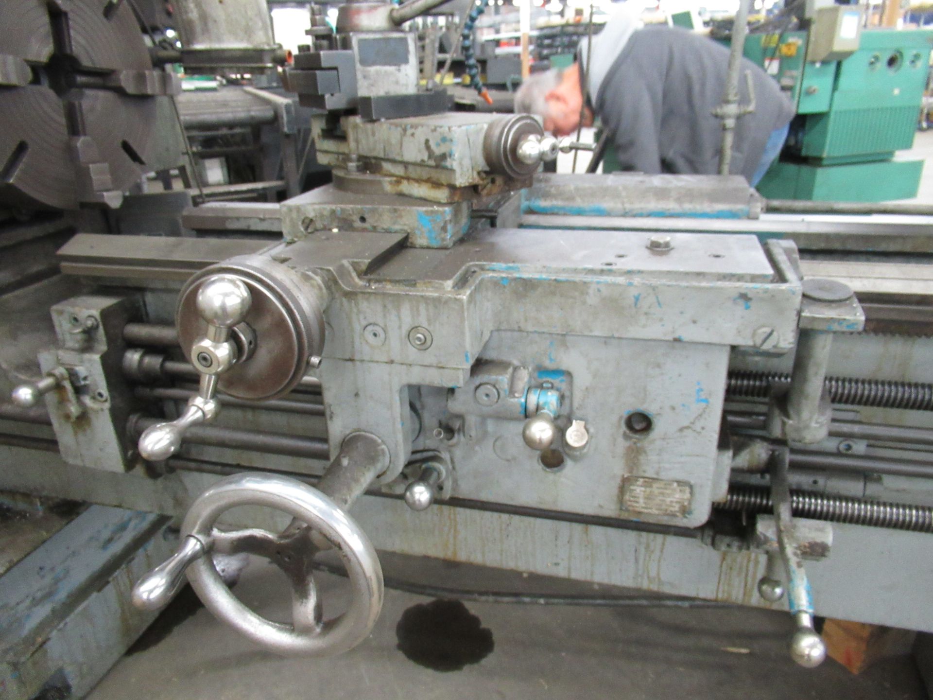 19"/35" X 60"/85" (APPROXIMATELY) LEBLOND REGAL SLIDING GAP BED LATHE, WITH NEWALL DP-7 DIGITAL - Image 8 of 11
