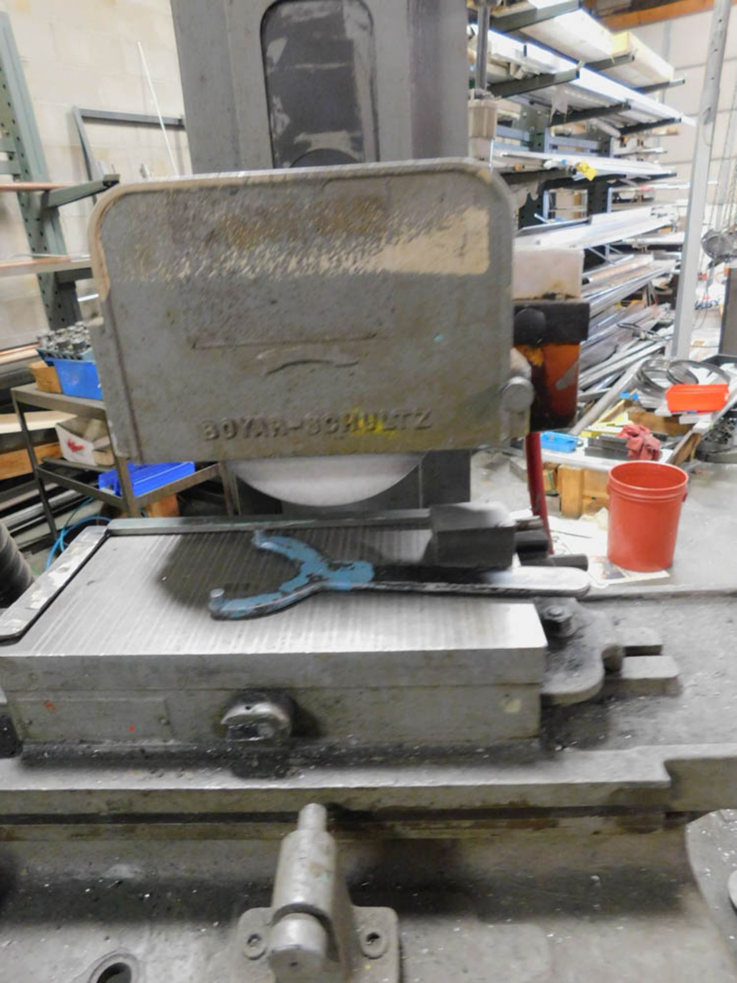 BOYAR SCHULTZ H612 HAND FEED SURFACE GRINDER WITH 6" X 12" MAGNETIC CHUCK, 1HP DIRECT SPINDLE DRIVE, - Image 2 of 4