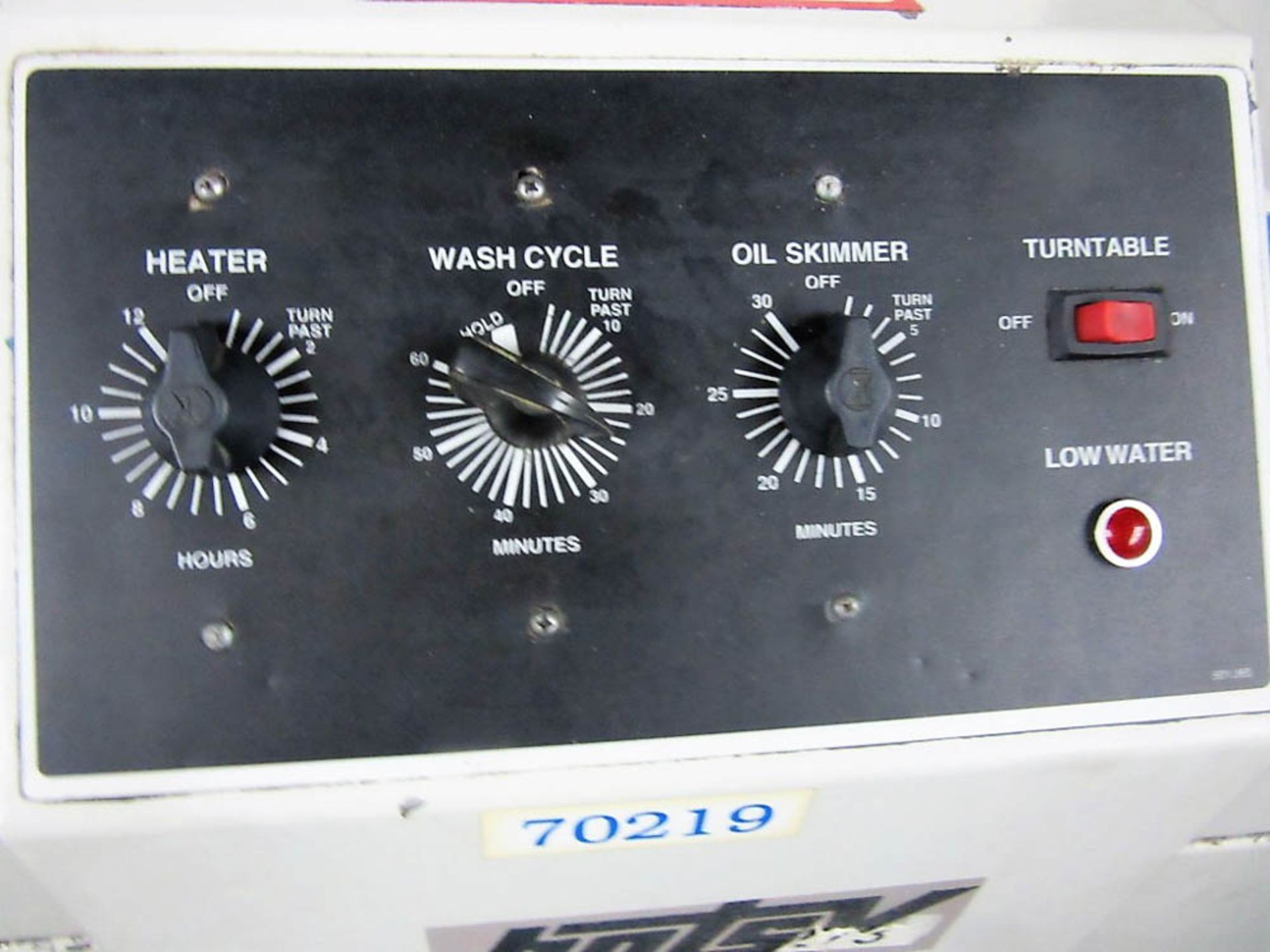 HOTSY MDL. APW7323 7320 SERIES TOP LOAD AUTOMATIC PARTS WASHER, VOLTAGE: 460 3 PH 60 HZ, PART - Image 8 of 10