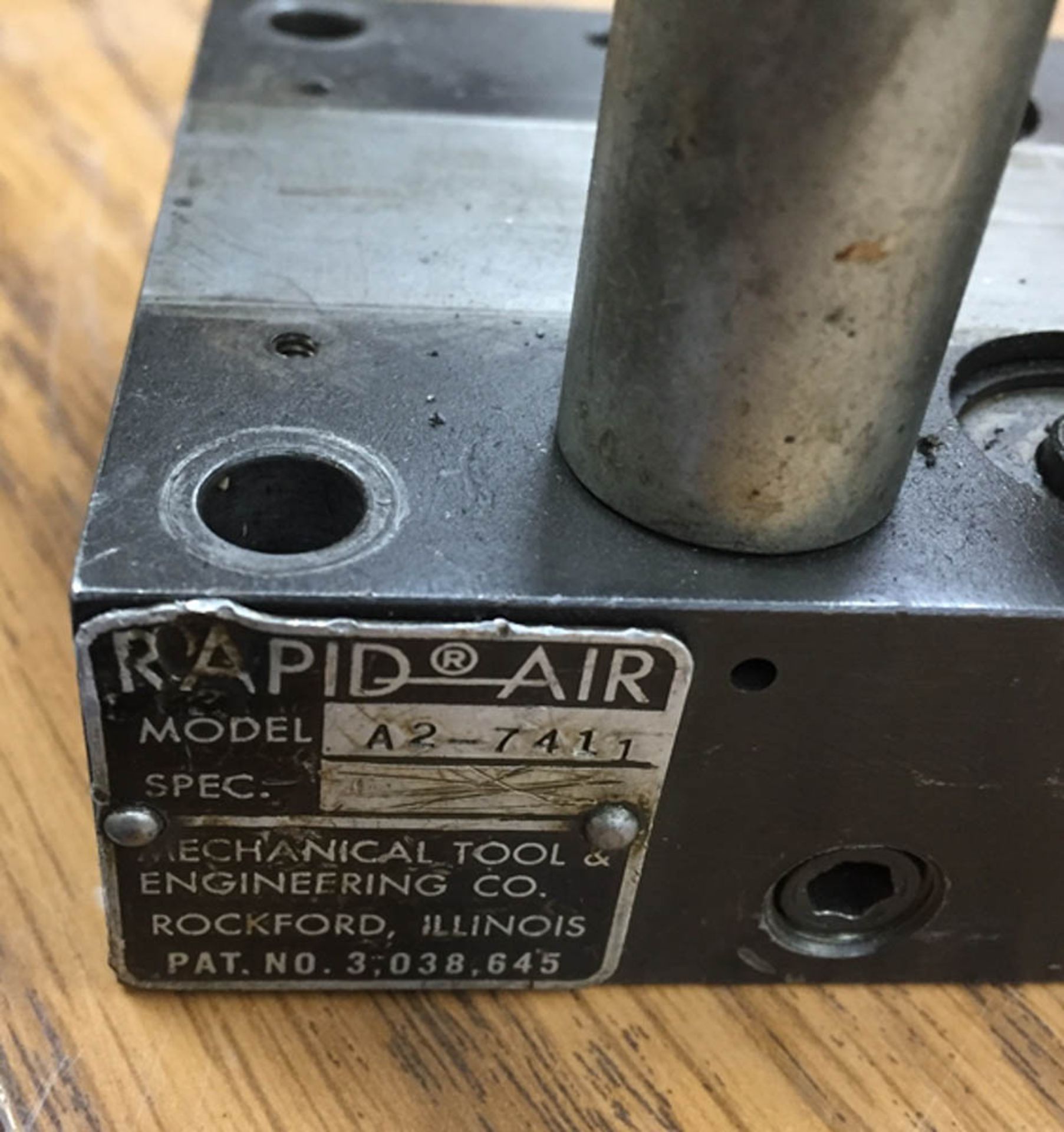 RAPID-AIR (RAPIDAIR) MDL. A-2 SLIDE FEED, SLIDE FEED STROKE: 2", WIDTH OF STOCK: 1-1/2" MAXIMUM, - Image 4 of 4