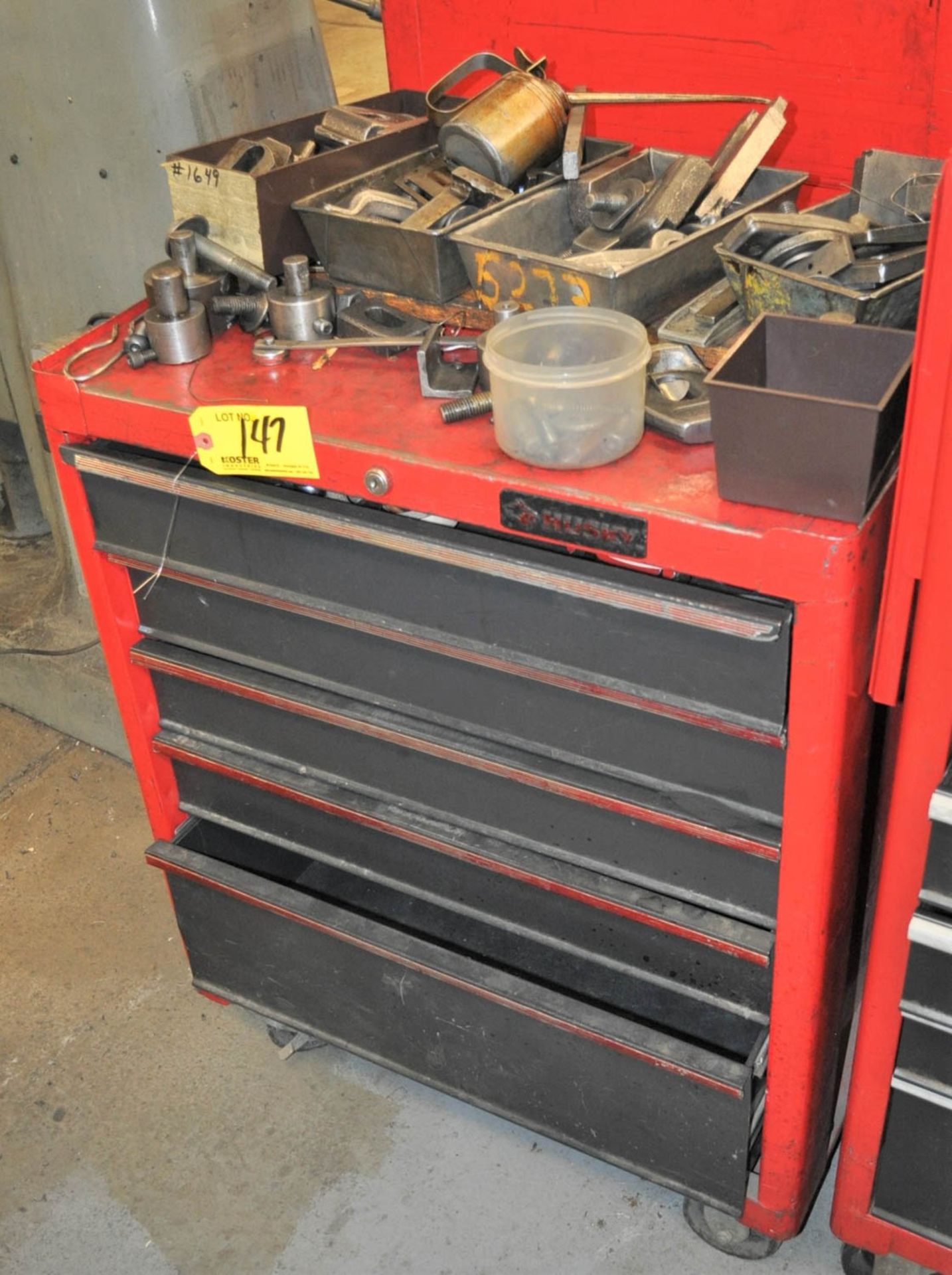 5-DRAWER HUSKY PORTABLE TOOL CHEST