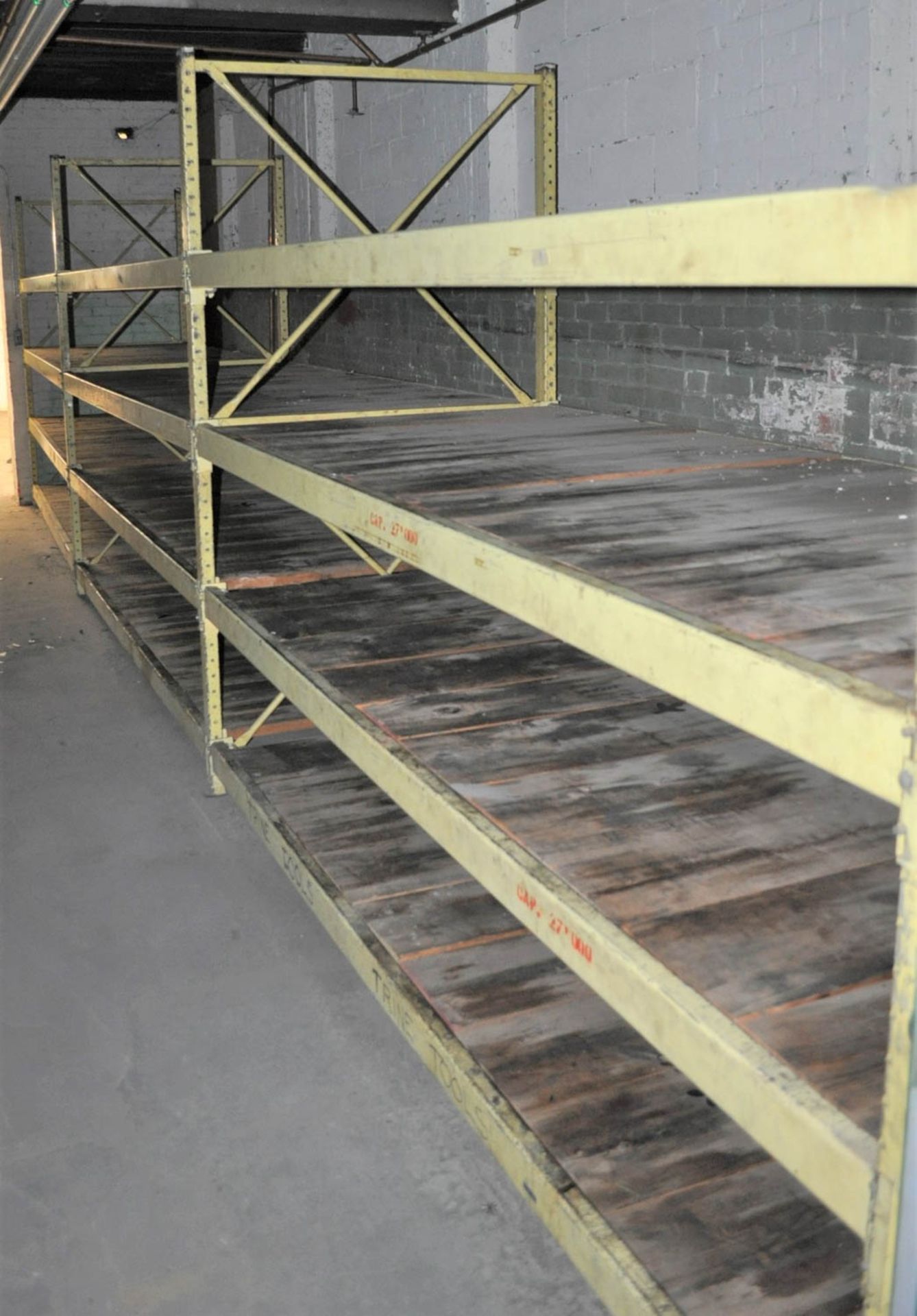 LOT OF ASSORTED PALLET RACKING