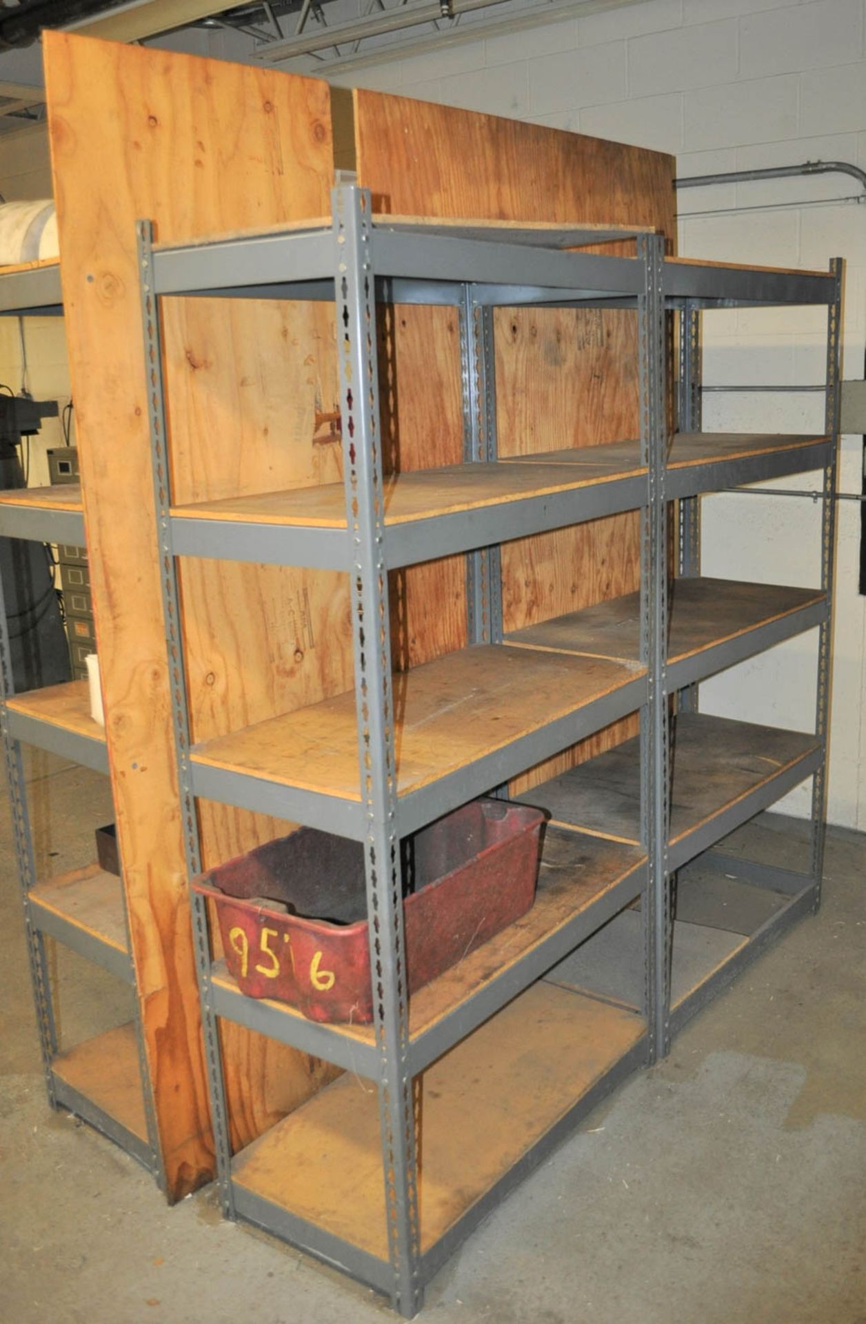 [2] ROWS OF ADJUSTABLE SHELVING & CONTENTS - Image 2 of 2