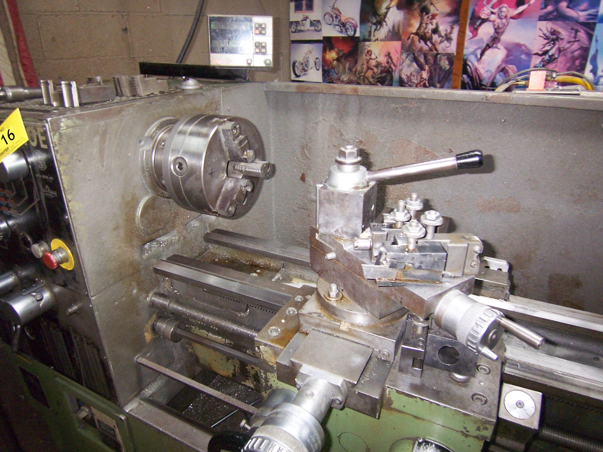 16" X 40" NARDINI MASCOTE 1640E GAP BED LATHE - Image 4 of 4