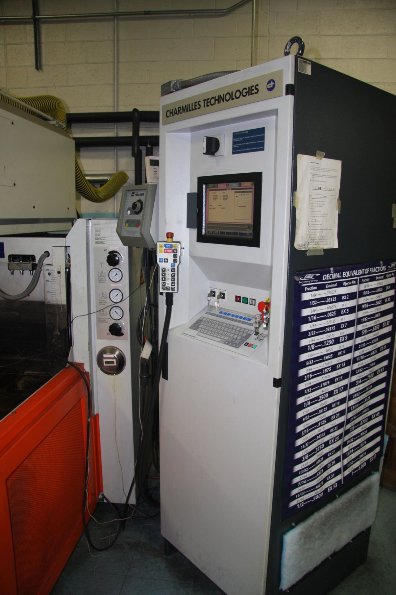 CHARMILLES ROBOFORM 51 EDM, ACCEPTS 3R TOOLING, 24-POSITION AUTOMATIC TOOL CHANGER, 16" X 24" - Image 3 of 11