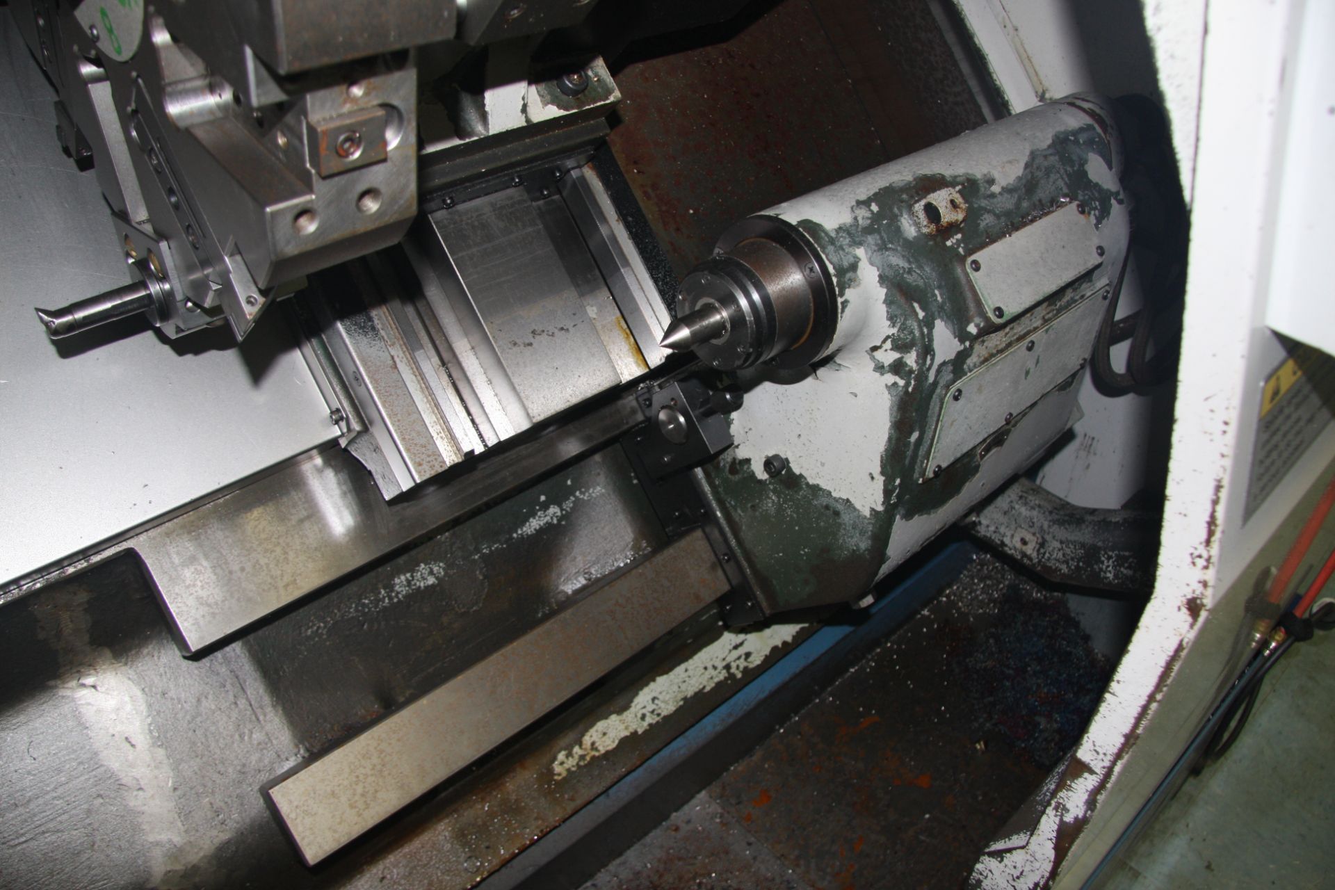 MORI SEIKI SL-25B5/500 CNC LATHE, TAILSTOCK, 10" 3-JAW CHUCK, MF-T6 CONTROL, TOOL PRESETTER, S/N: - Image 3 of 9