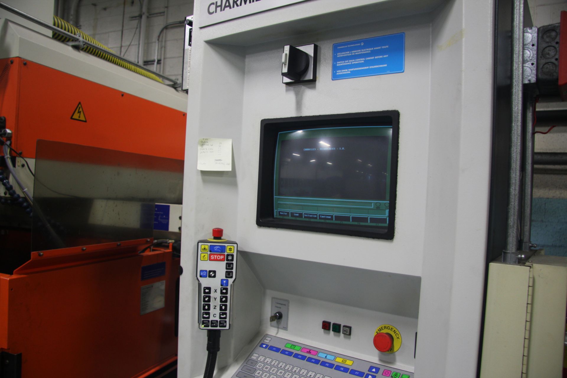 CHARMILLES ROBOFORM 40 EDM, ACCEPTS 3R TOOLING, 6-POSITION AUTOMATIC TOOL CHANGER, 12" X 18-1/2" - Image 2 of 10