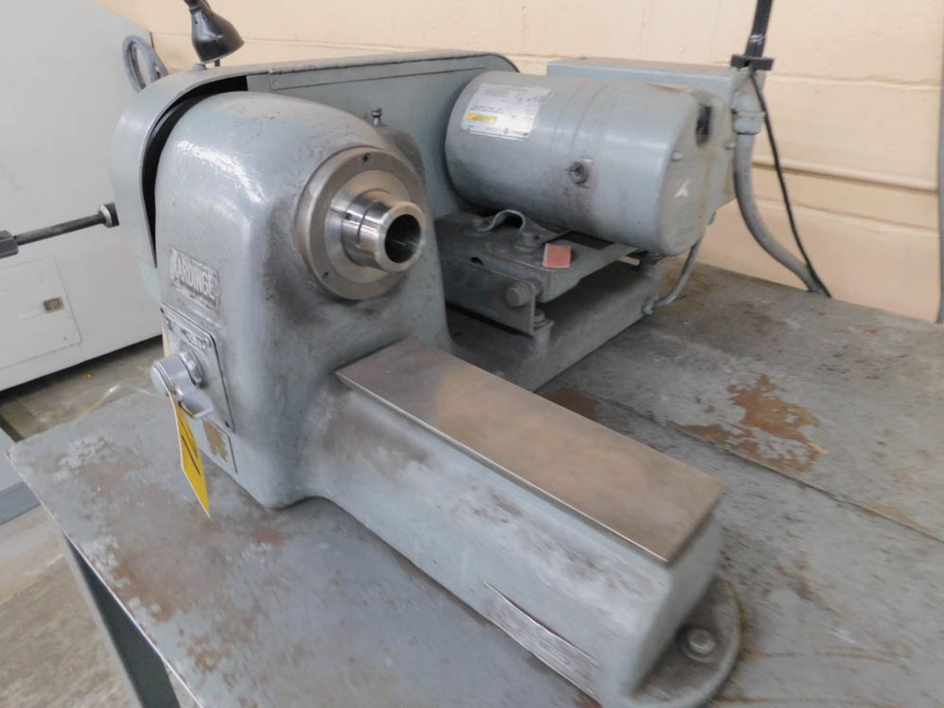 HARDINGE MDL. HSL SPEED LATHE, QUICK ACTING DRAW BAR, 1/2HP, 5C COLLET, S/N: HS1-5C-4884T - Image 2 of 2