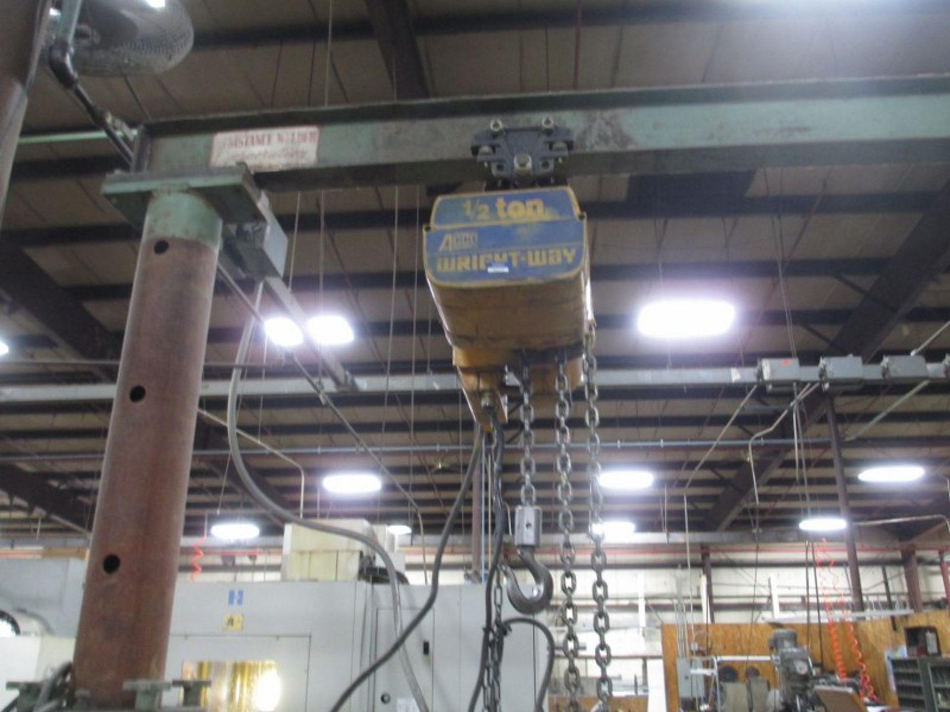 ACCO Model 60091 03 Babcock Inc. Factory Refurbished 1/2-Ton Capacity Electric Hoist - Image 2 of 6