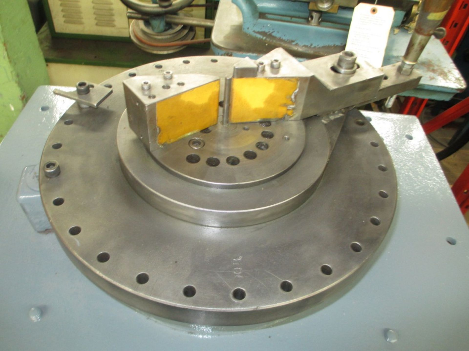 Irwin Diacro Type Hand Operated Radius Bender, #2 SIZE, Main plate: 15" diameter, 2" high Radius - Image 2 of 3