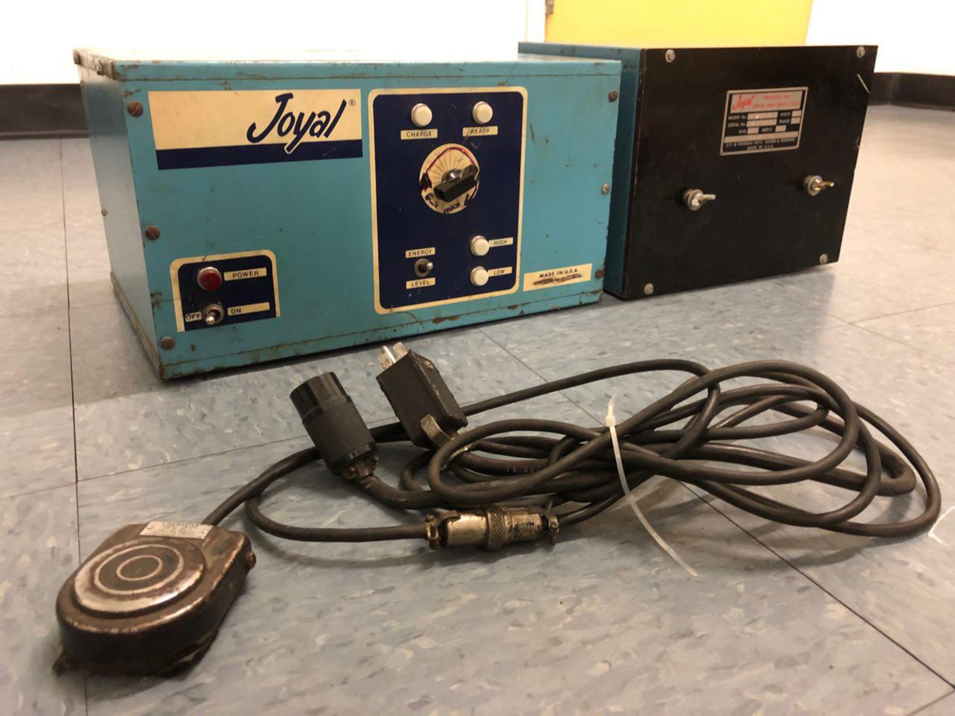 Joyal Model 60-120MFD 1KVA 1PH Electric Tack Welder, with Welder, Transformer, Foot Pedal Controls - Bild 6 aus 9