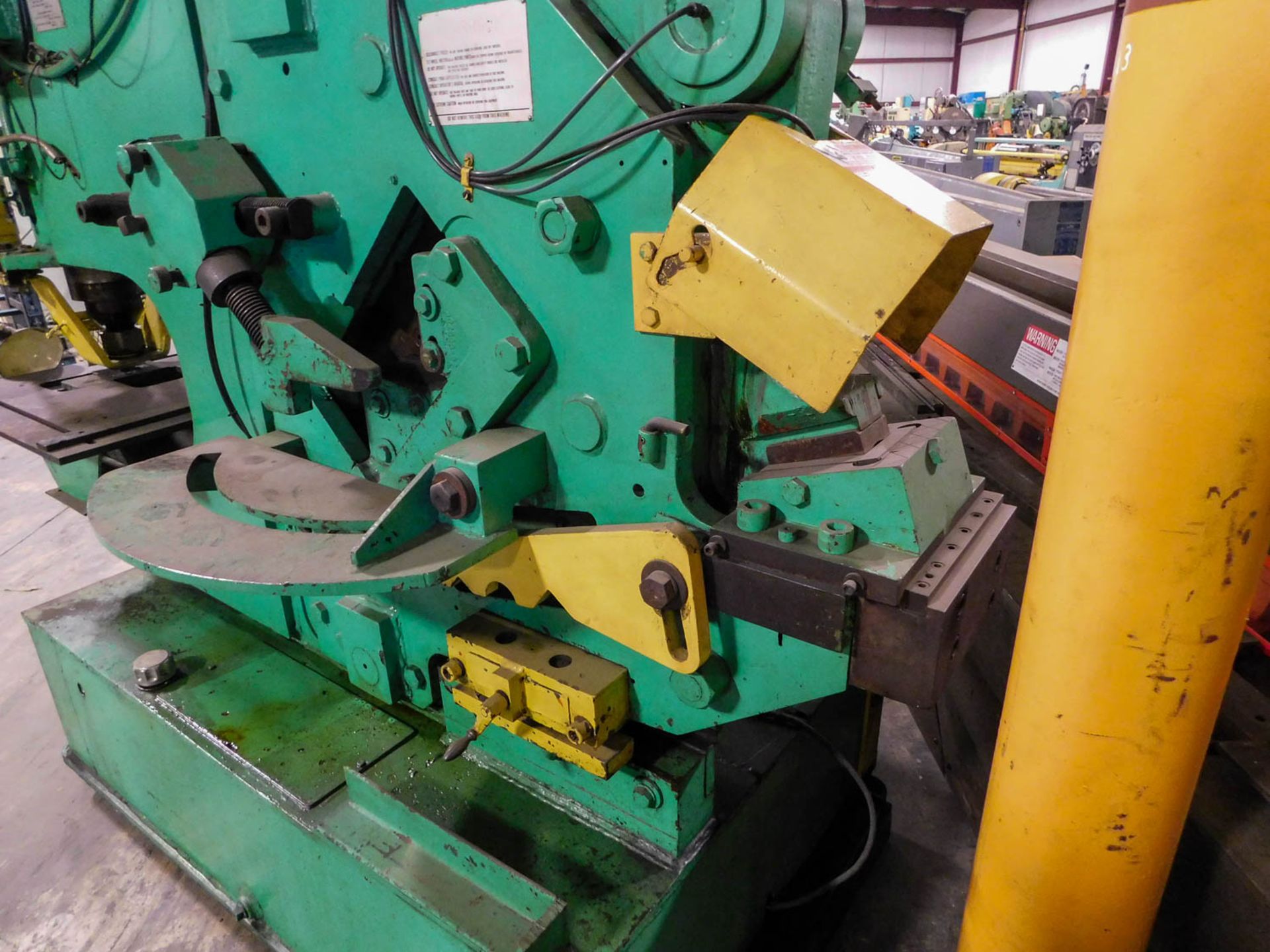 Hill Acme Model 7 150Ton Capacity Hydraulic Ironworker, 24" Punch