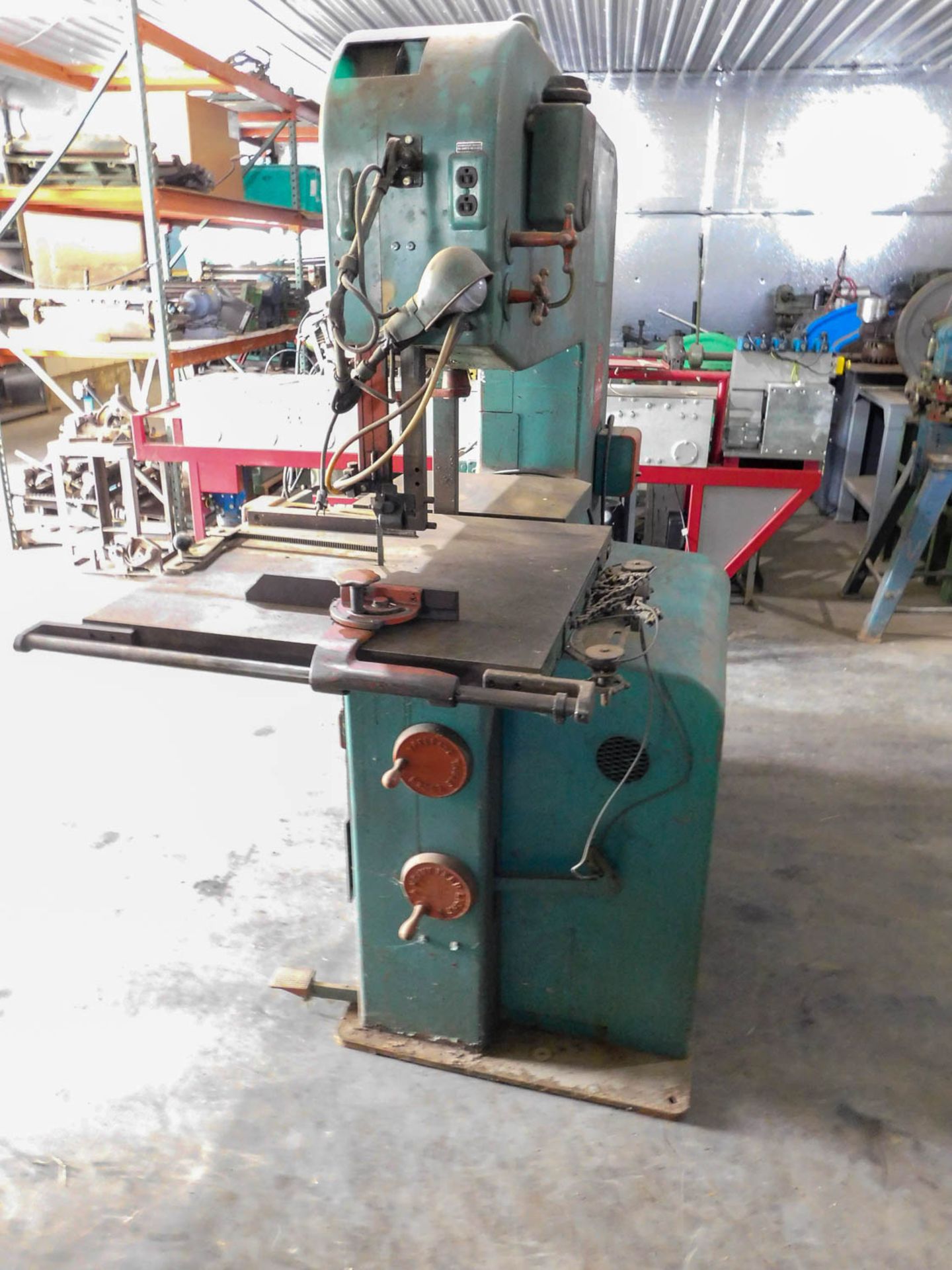 DoAll Model 3613-2 36" Verical Bandsaw - Image 2 of 3