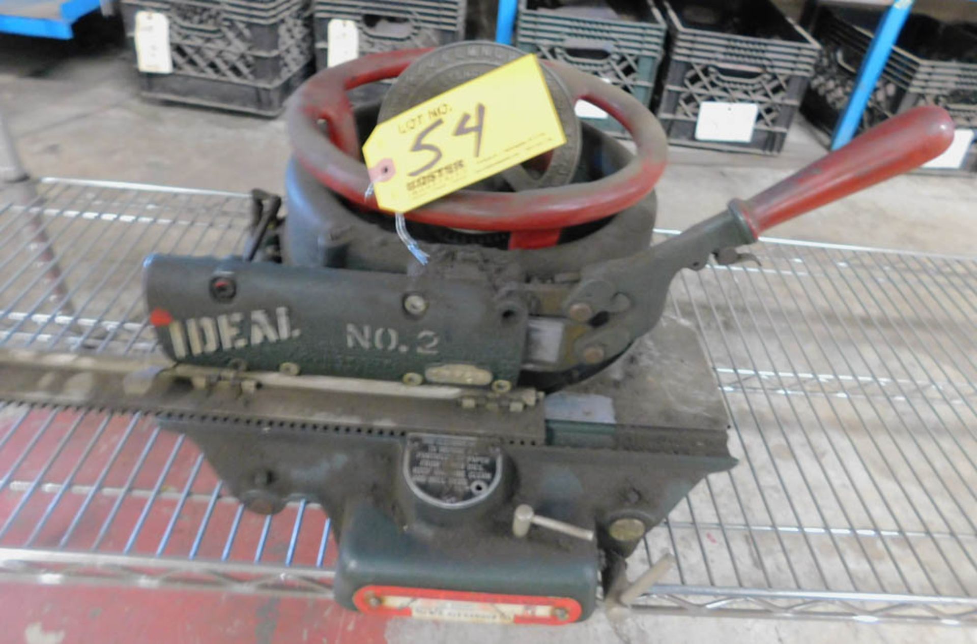 IDEAL NO. 2 STENCIL MACHINE