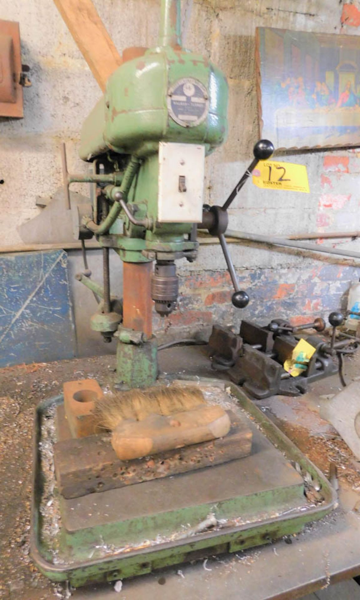 WALKER TURNER 16" BENCH TOP DRILL PRESS, S/N: 12-0986