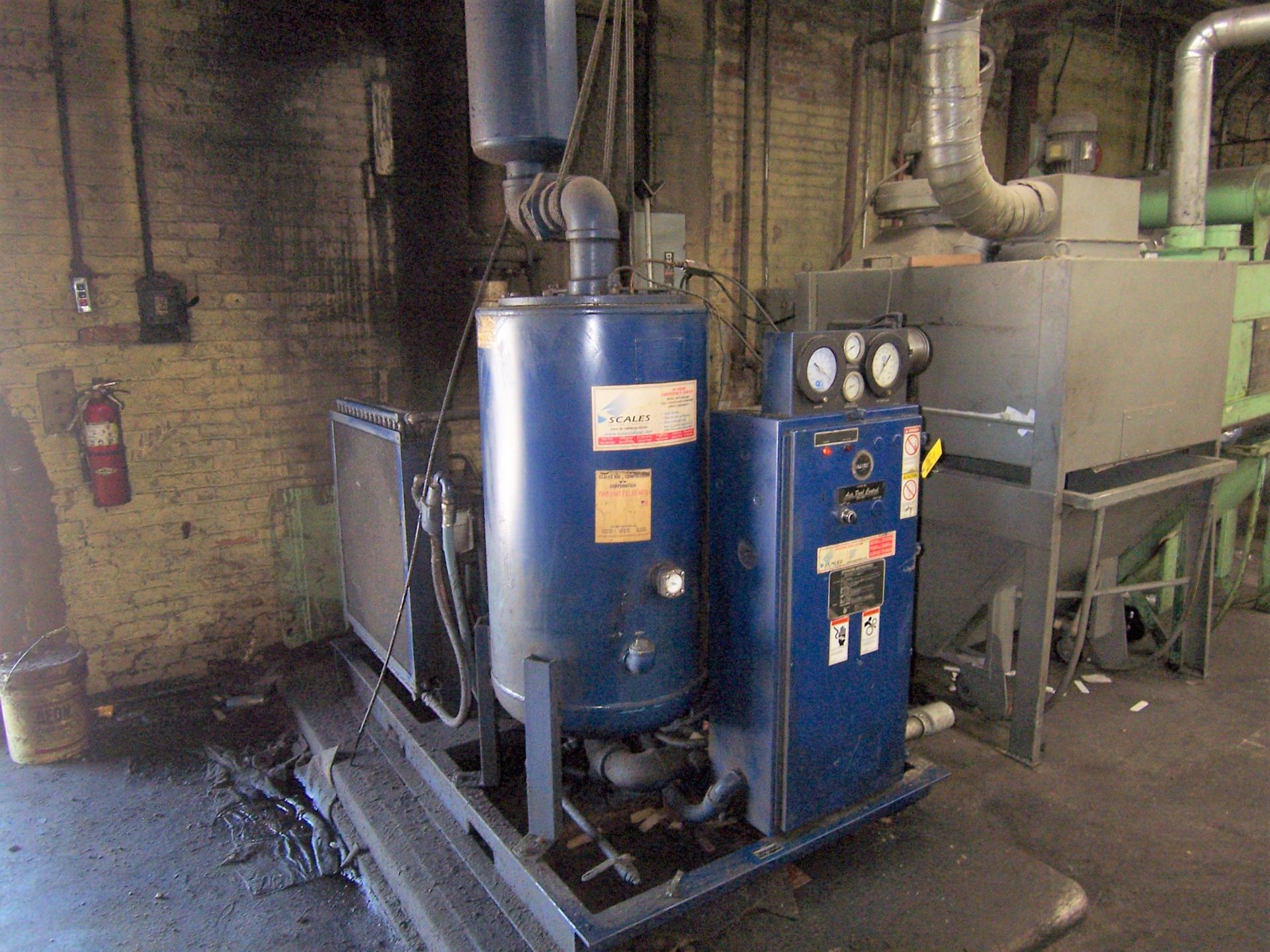 QUINCY 50HP MDL. 05V150ANIA VACUUM SYSTEM, S/N: 91465 - Image 2 of 3