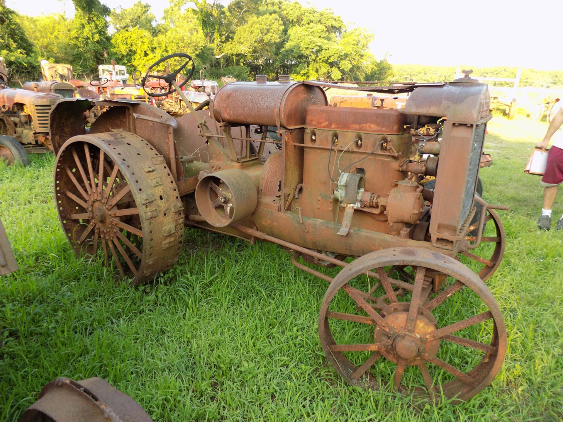 McCORMICK DEERING 1920'S ON STEEL - Image 2 of 2