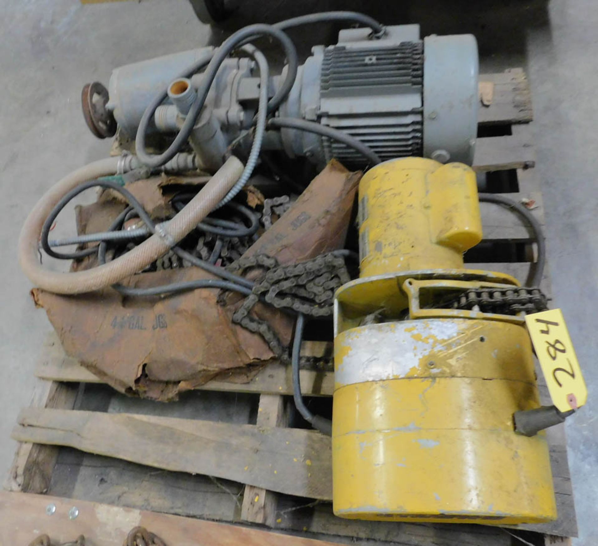 BUDGIT 1/8-TON ELECTRIC HOIST