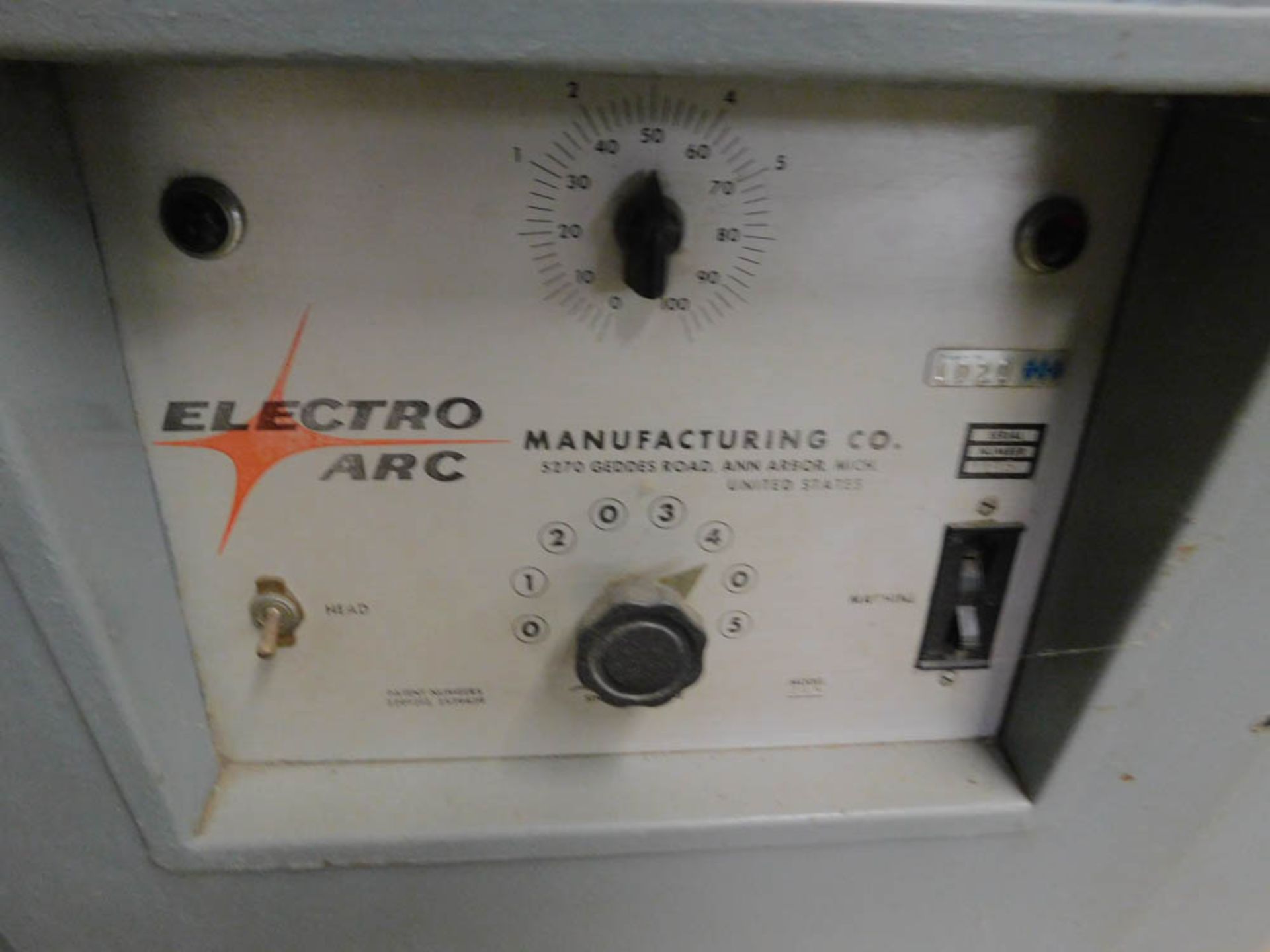 ELECTRO ARC MDL. SILL TAP DISENTEGRATE, S/N: 1195 - Image 2 of 2