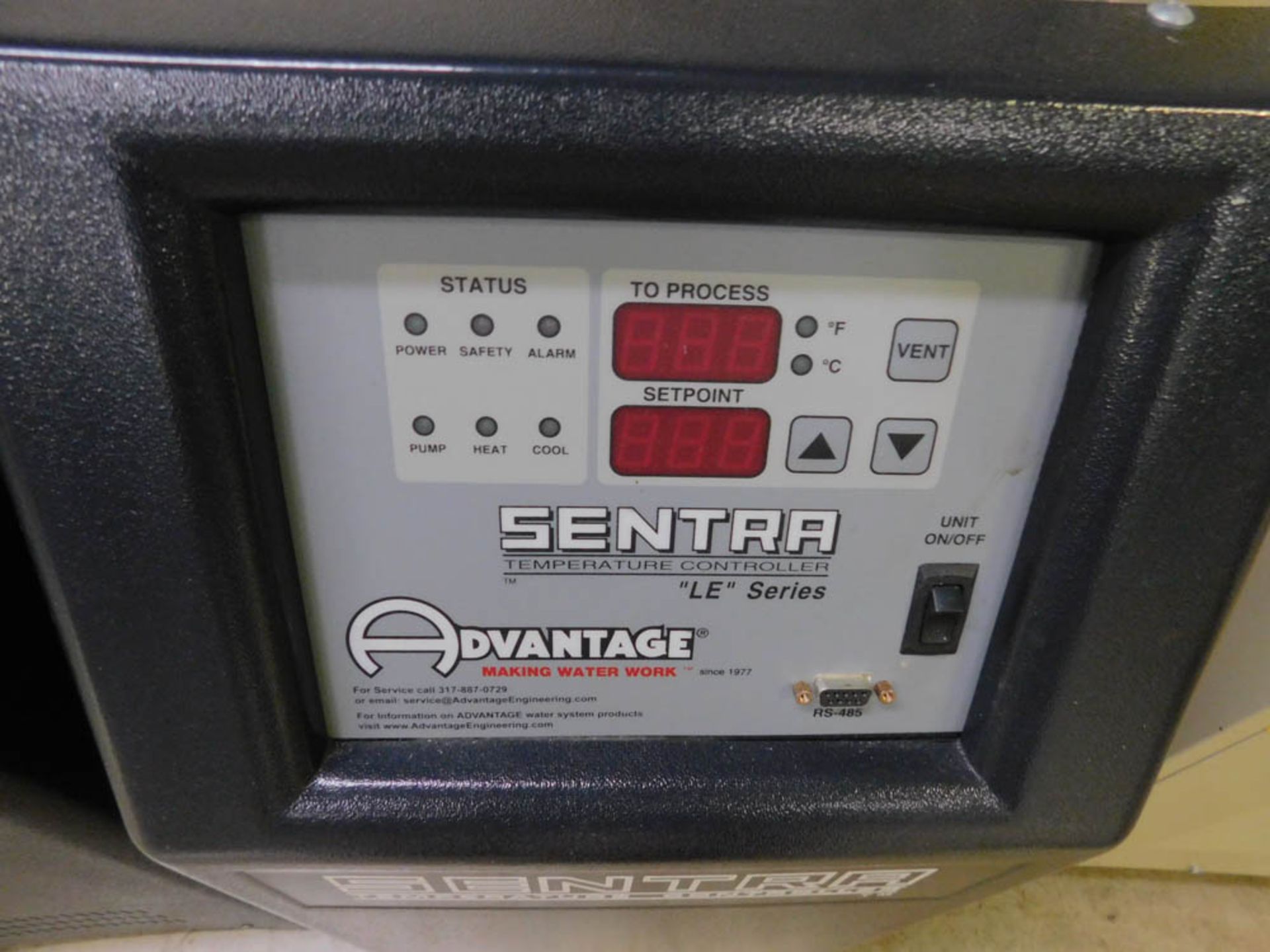 ADVANTAGE MDL. SK-1035LEP-41S1 TEMPERATURE CONTROLLER, S/N: 102703 (2007) - Image 2 of 2