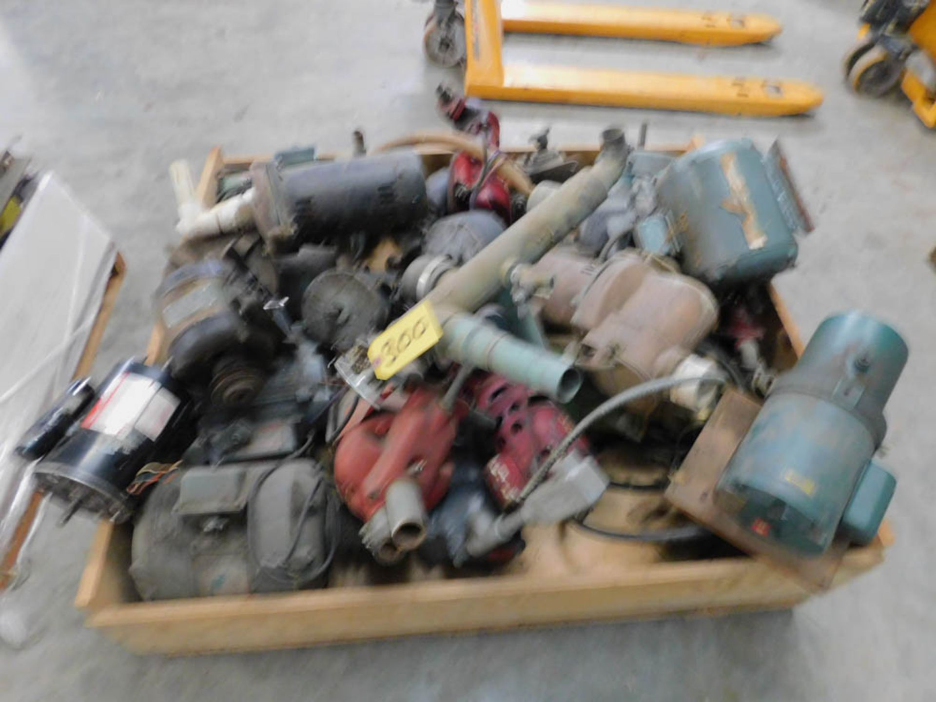 SKID OF MOTORS & PUMPS