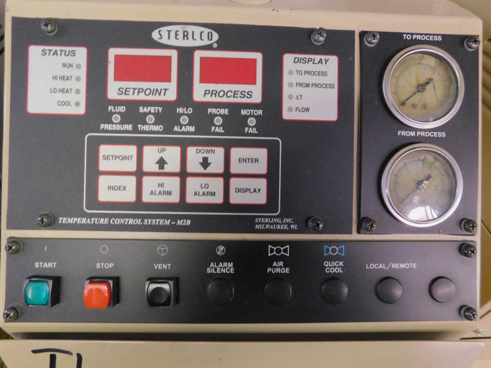 STERLCO MDL. M2B2012-C TEMPERATURE CONTROLLER, S/N: 30M5757 - Image 2 of 2