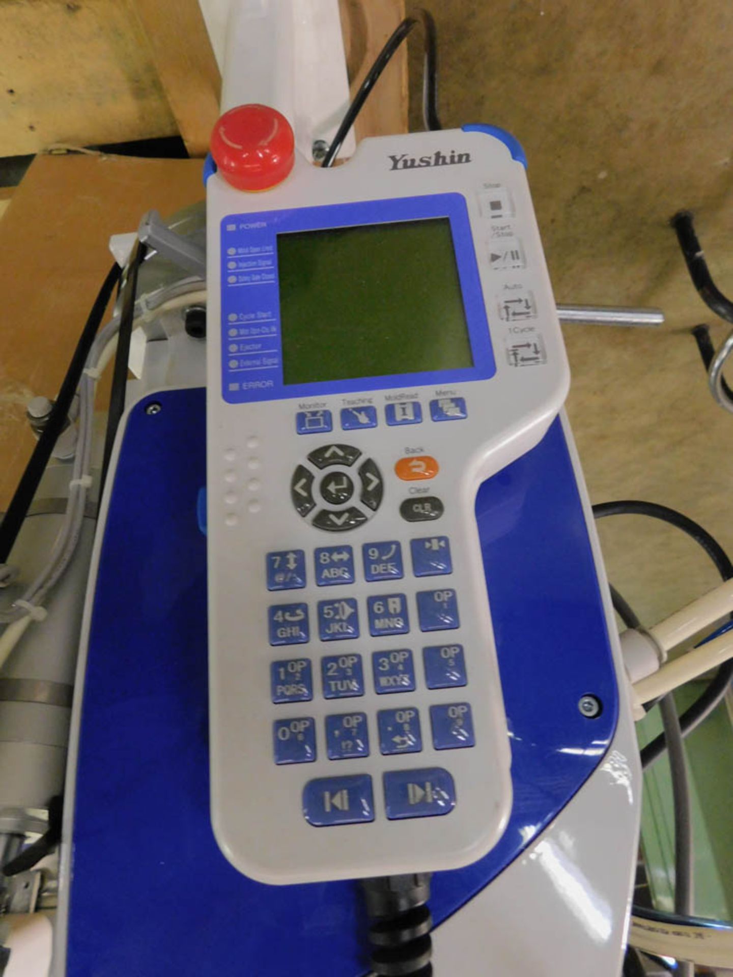 YUSHIN MDL. HOPFIVE 750-G11B PROGRAMMABLE PICKER, WITH PENDANT CONTROL, S/N: 4201420007 (2014) - Image 3 of 3