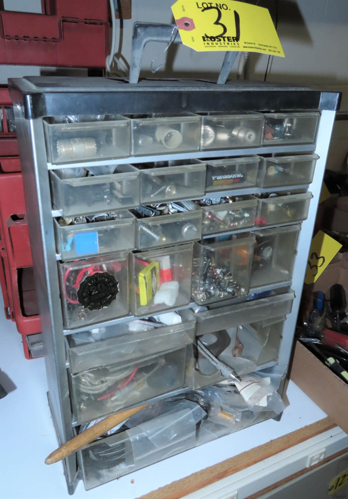 21 DRAWER PARTS BIN