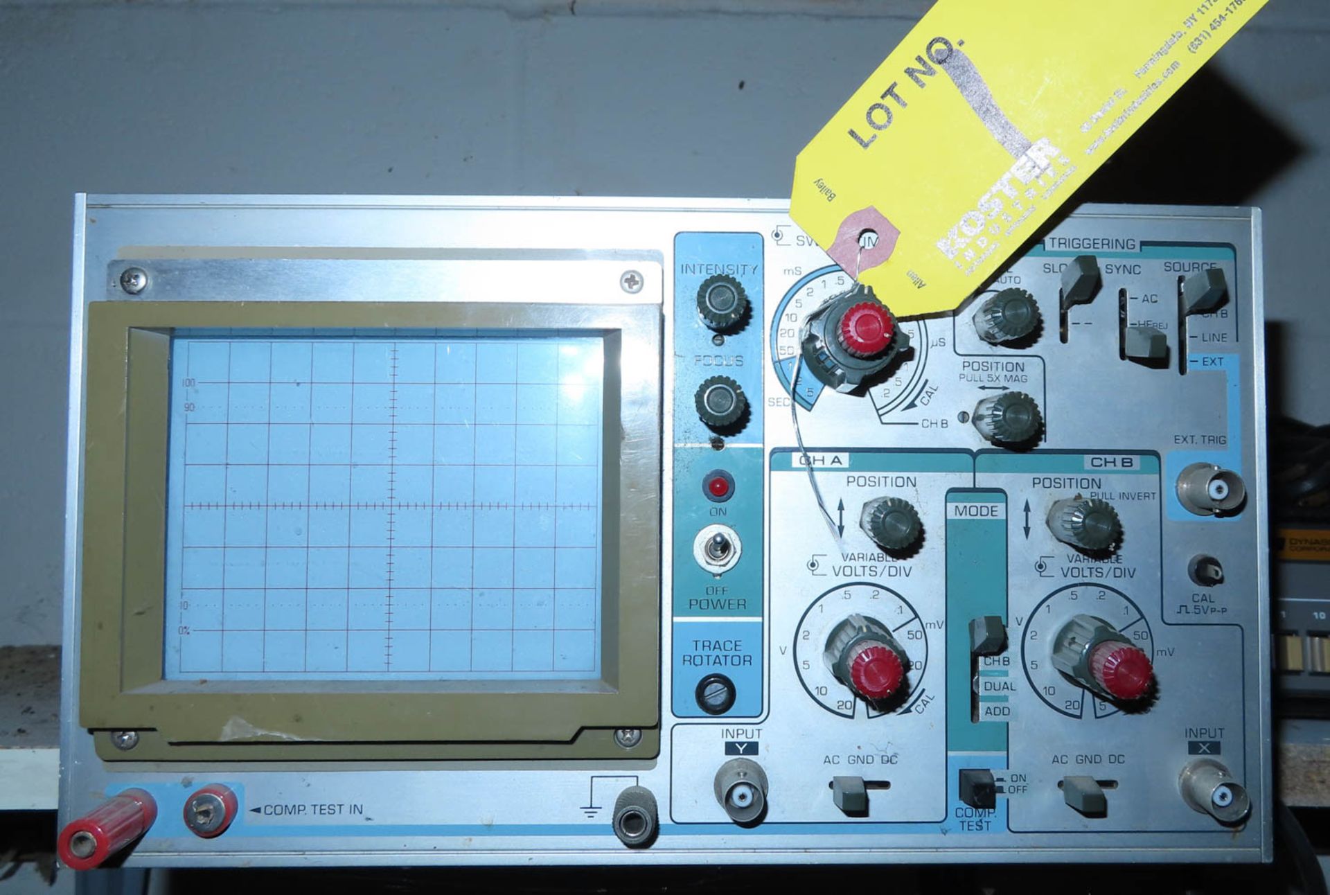 2 CHANNEL OSCILLISCOPE - HEATH