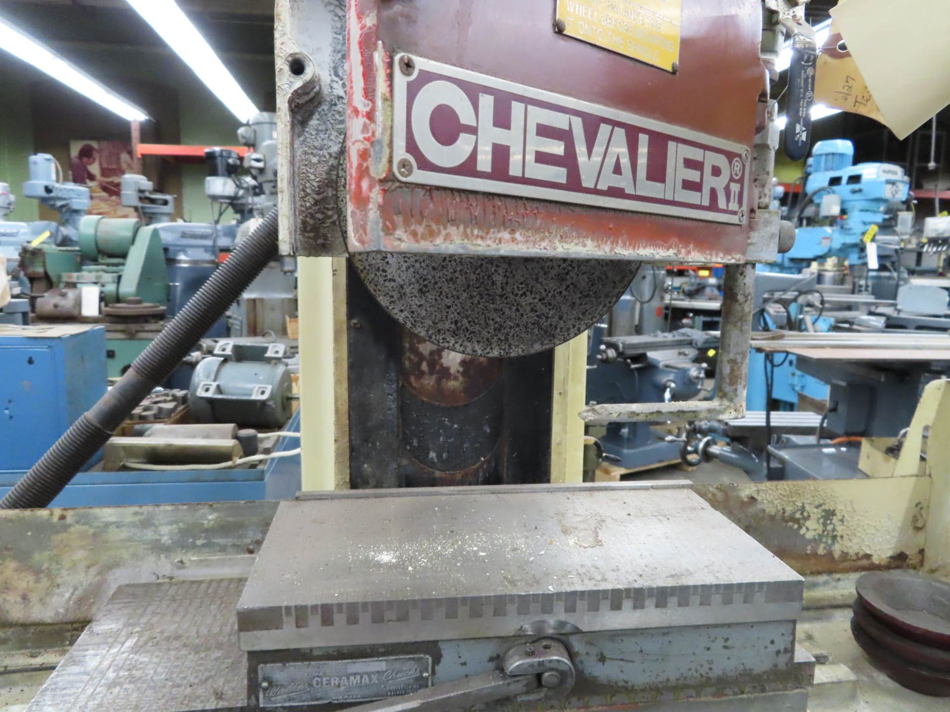 CHEVALIER MDL. FSG-2A618 HYDRAULIC SURFACE GRINDER, 440 V / 3 PH / 60 HZ, TABLE SIZE: 5-3/4" X - Image 3 of 3