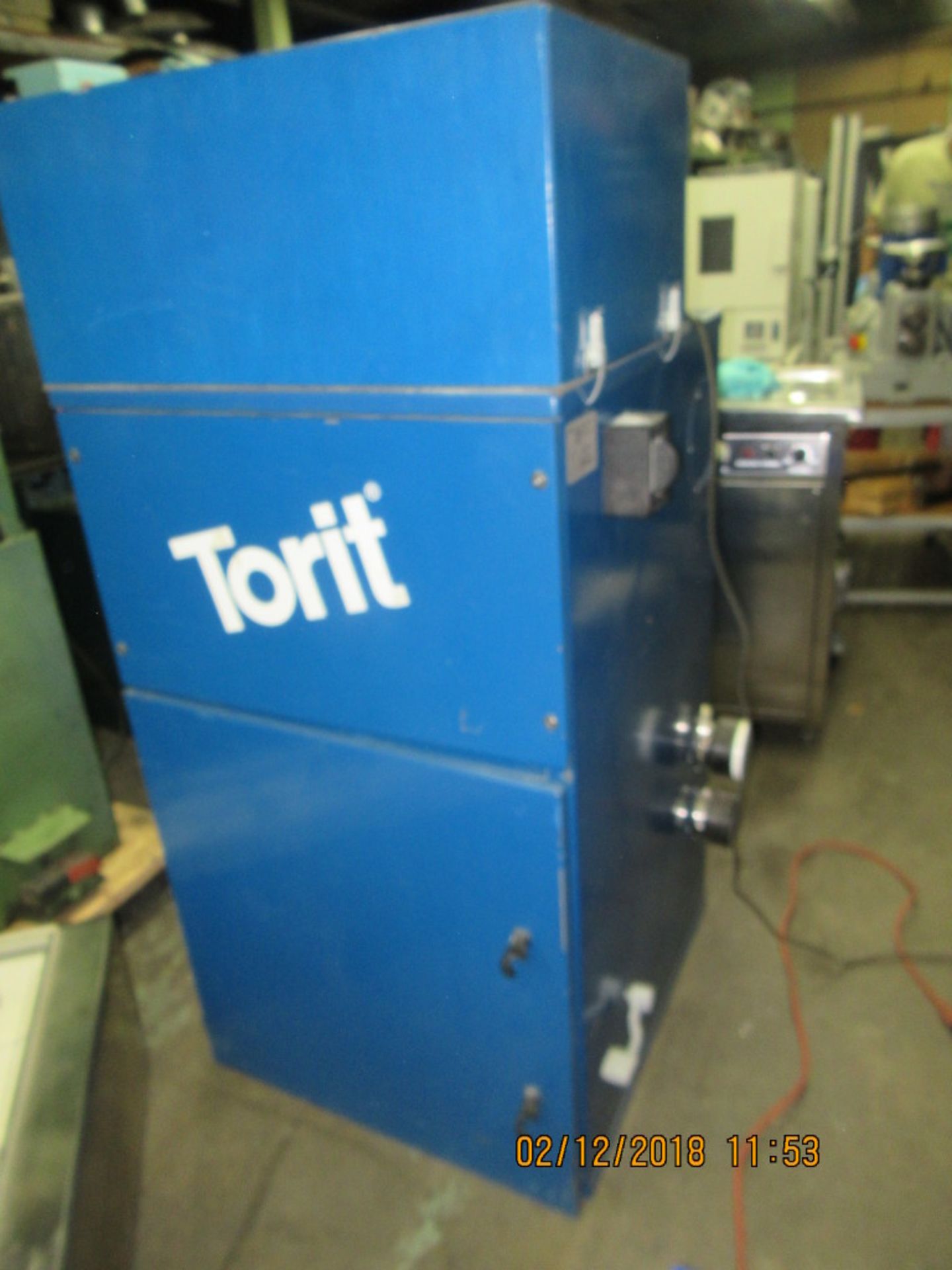 TORIT MDL. 80 3HP CABINET TYPE DUST COLLECTOR, 240/440 VOLT / 3 PHASE / 60 HZ, CAPACITY: 400-580 - Image 3 of 10