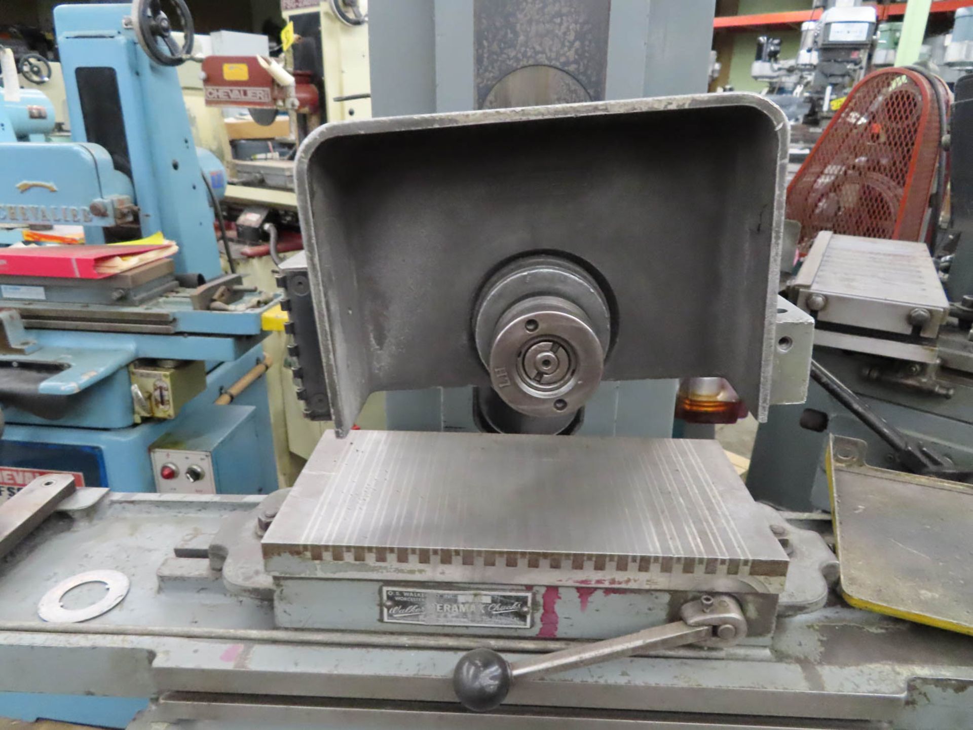 BOYAR SCHULTZ MDL. H612 6" X 12" HAND FEED SURFACE GRINDER, 20V/3PH/60HZ, HEIGHT UNDER WHEEL: 10", - Image 2 of 2