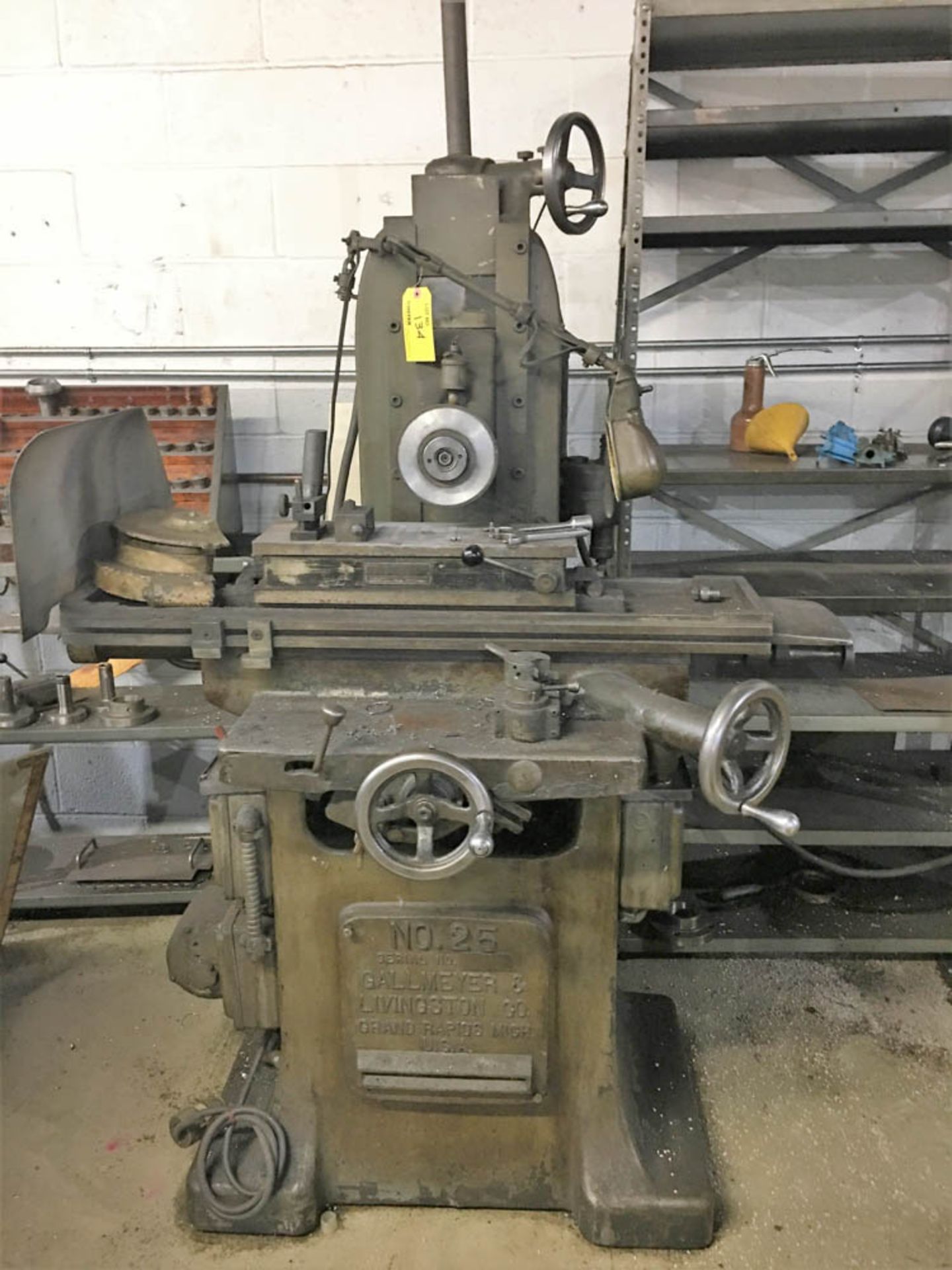 6" X 18" GALLMEYER & LIVINGTON SURFACE GRINDER