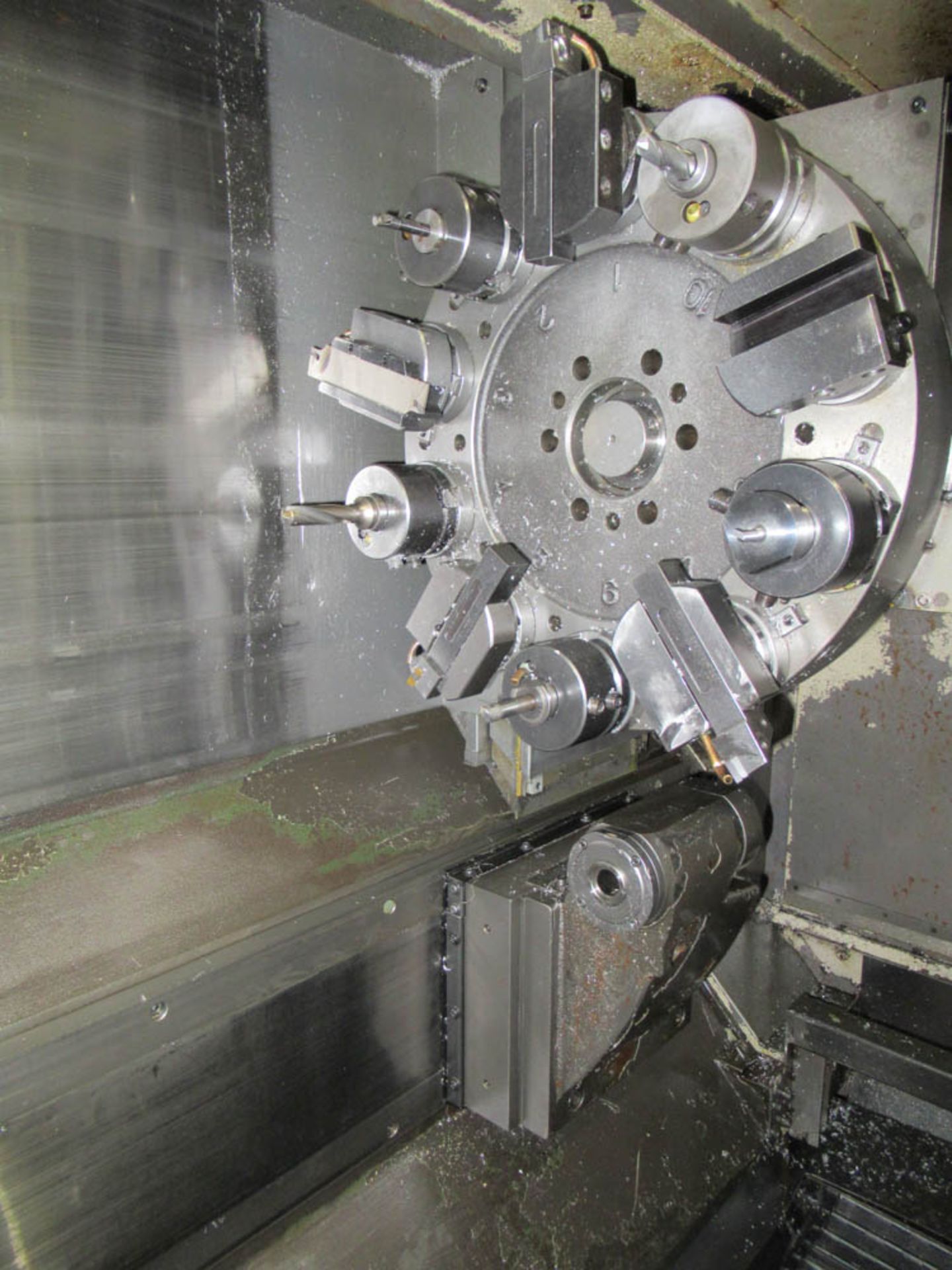 HITACHI SEIKI HITEC-TURN 20SII CNC LATHE, WITH TAILSTOCK, SEIKI MULTI CONTROL, 10-POSITION TURRET, - Image 3 of 8